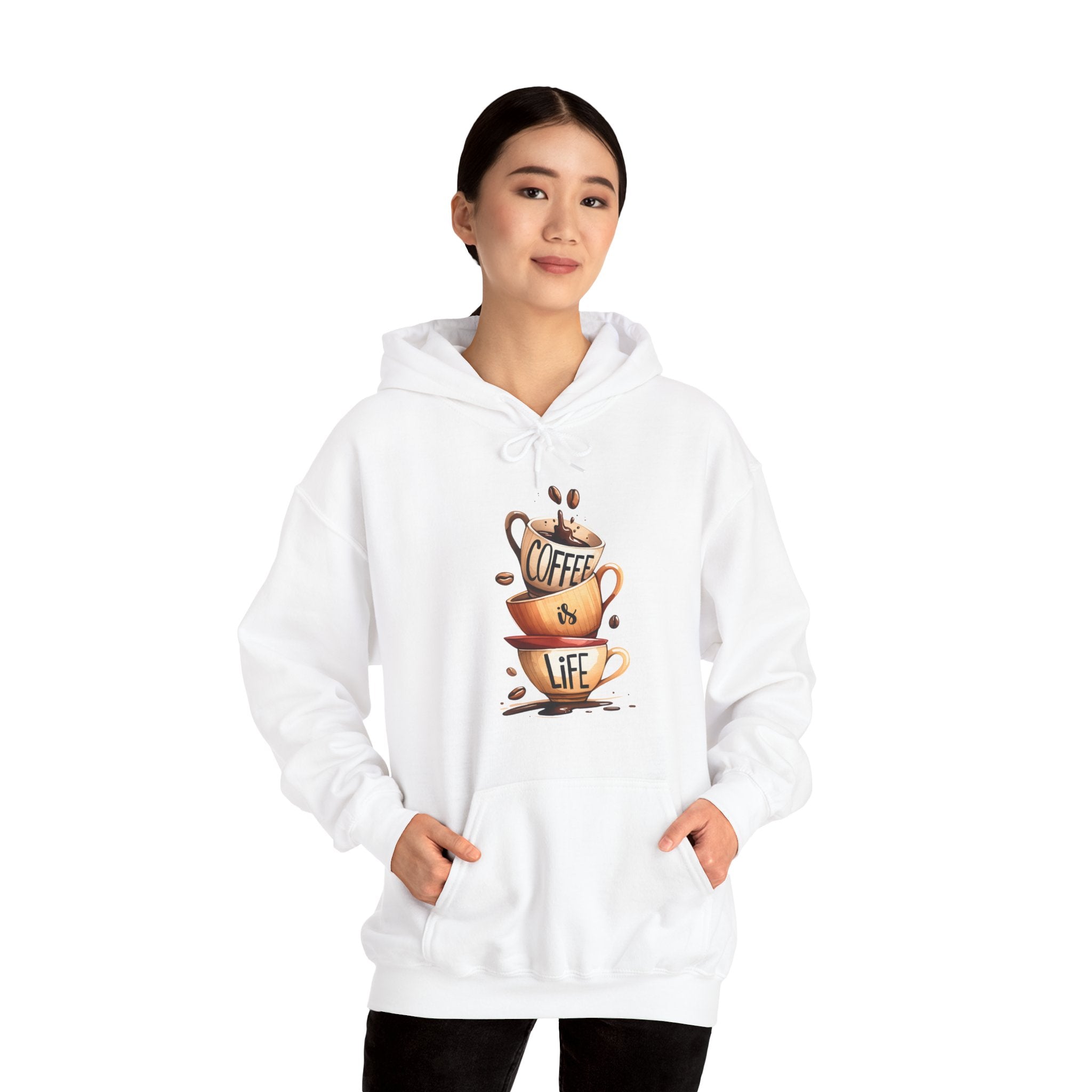 Coffee is my Life Unisex Hoodie for Coffee Lovers