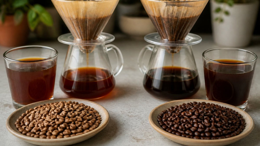 Light Roast vs Medium Roast Coffee Acidity