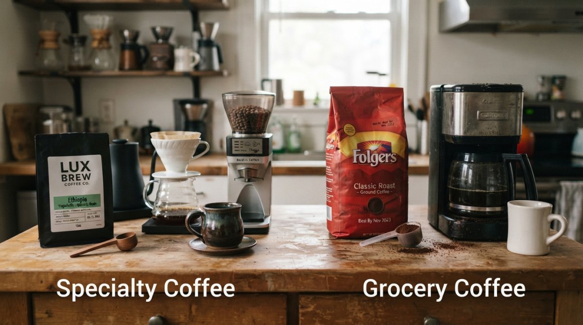 Specialty vs. Grocery Coffee: Key Differences Explained