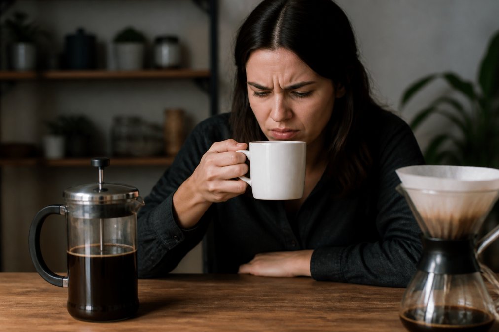 What Causes Bitter Taste in Freshly Brewed Coffee?