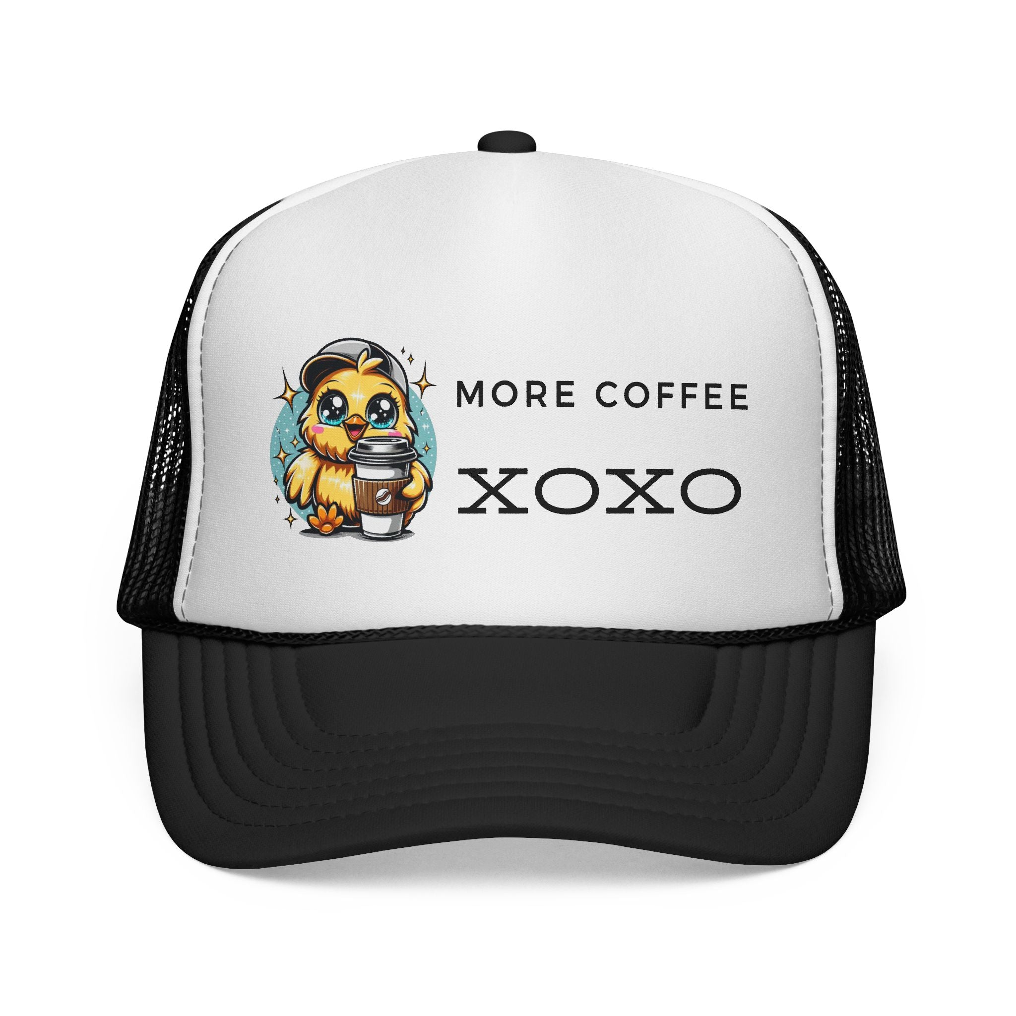More Coffee Trucker Cap, Cute Coffee Lover Gift, Funny Hat for Baristas, Quirky Fashion Accessory, Perfect for Coffee Enthusiasts, [...]