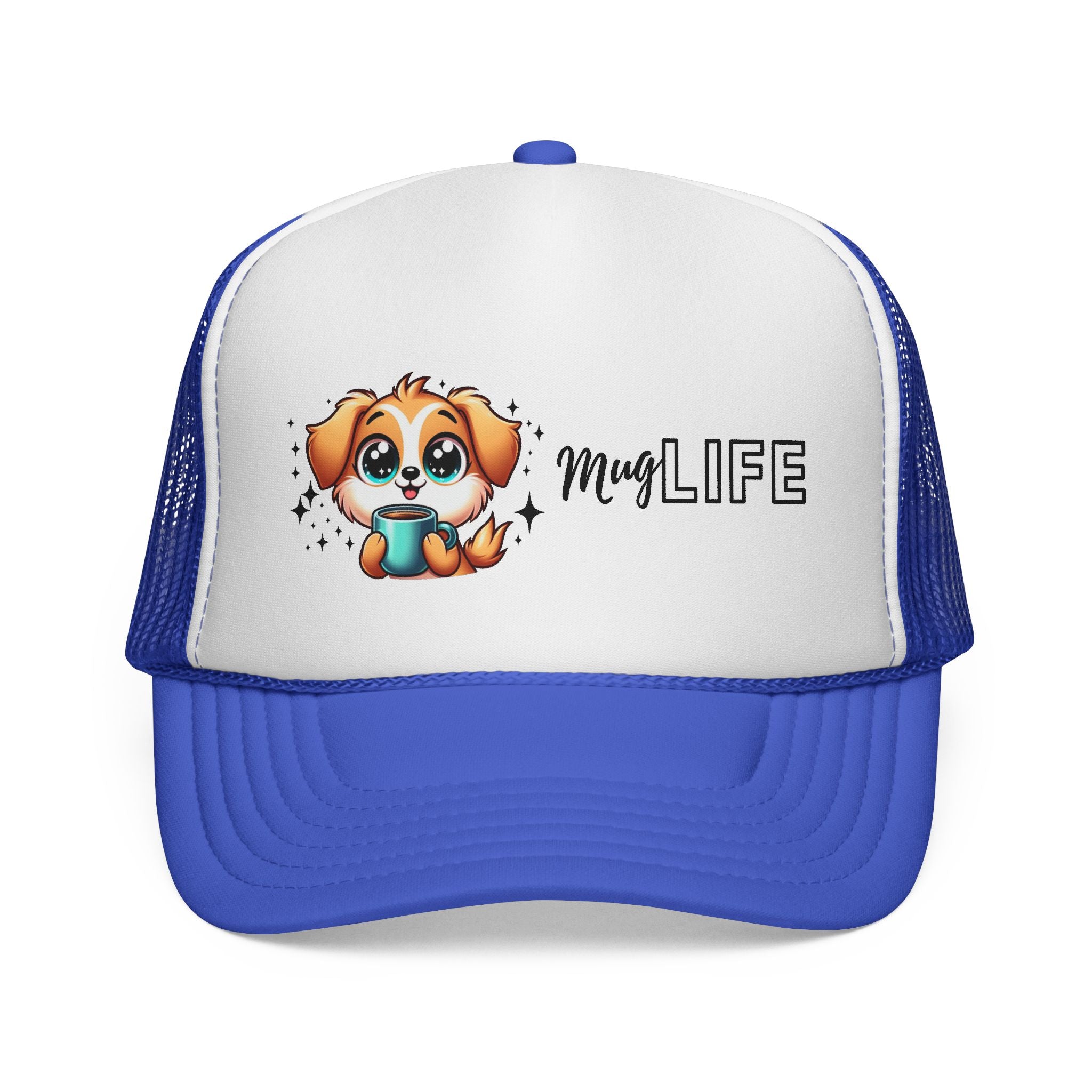 Cute Dog Lover Trucker Cap, Pet Hat for Dog Owners, Gift for Animal Lovers, Casual Outdoor Apparel, Dog-Themed Cap