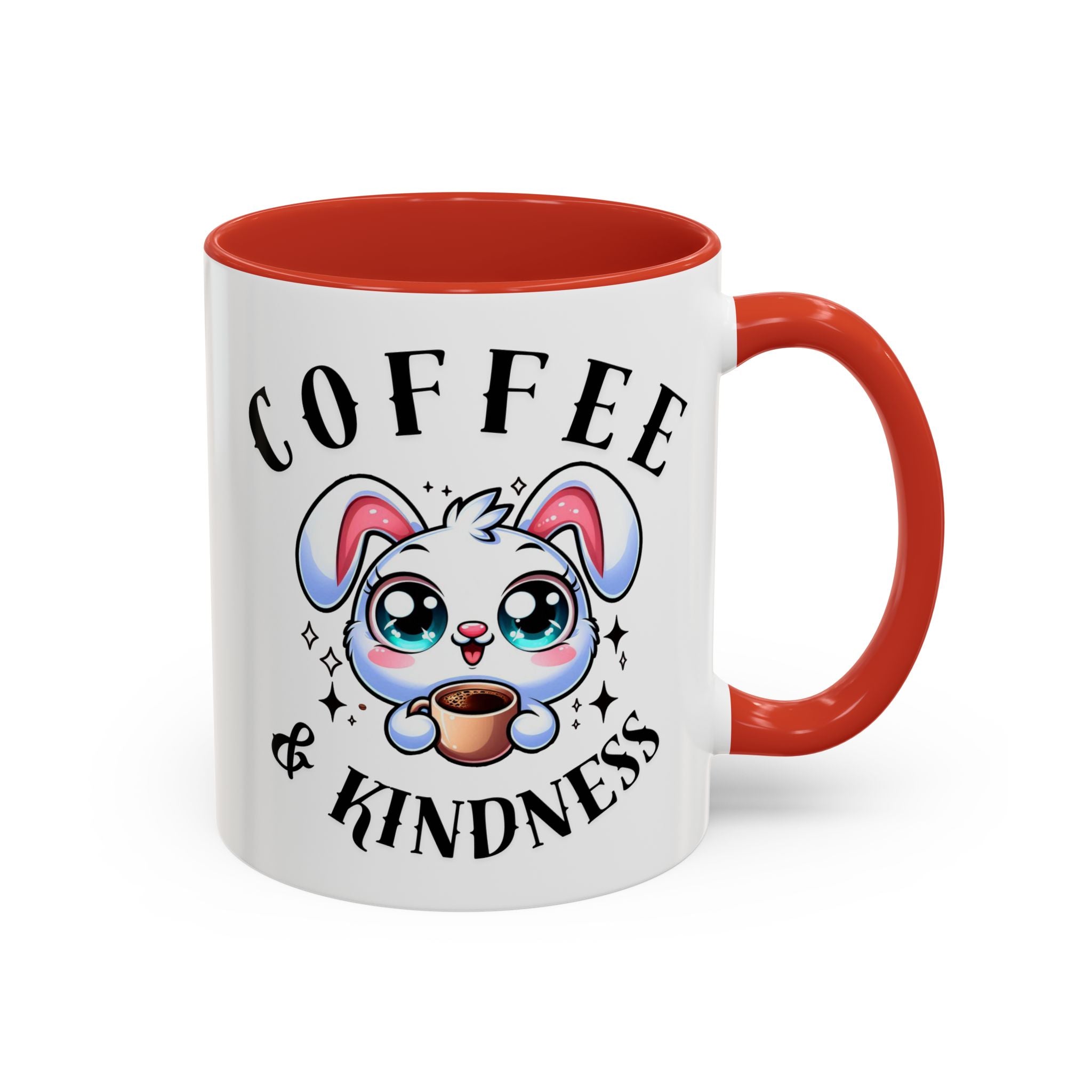 Cute Coffee Mug with Bunny Design, Funny Gift for Coffee Lovers, Perfect for Easter or Birthday, Ideal for Home & Office