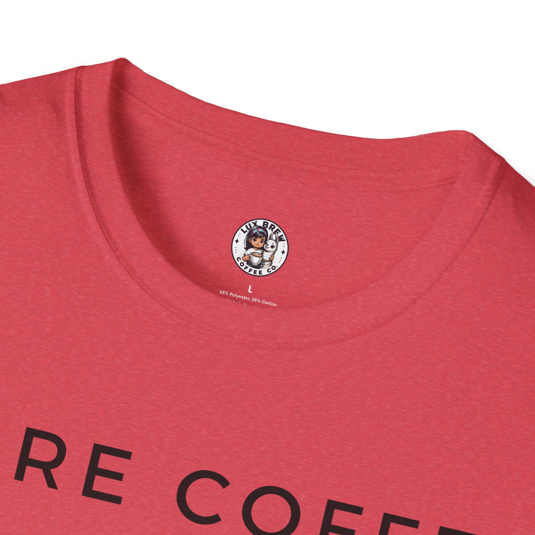 More Coffee XOXO Cute Chick Unisex Softstyle T-Shirt