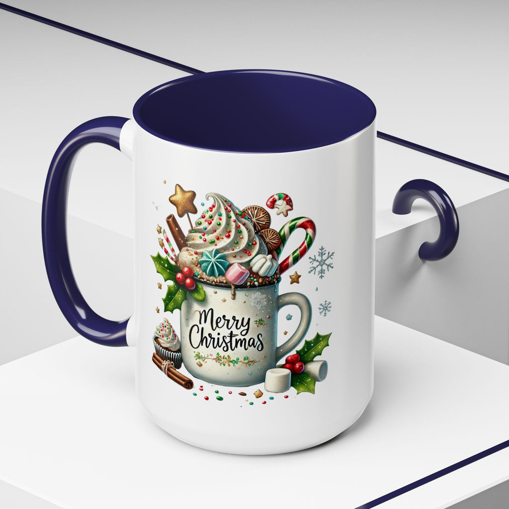 Festive Holiday Coffee Mug, Merry Christmas, Gift for Coffee Lovers, Winter Decor, Seasonal Drinkware, Hot Cocoa Mug