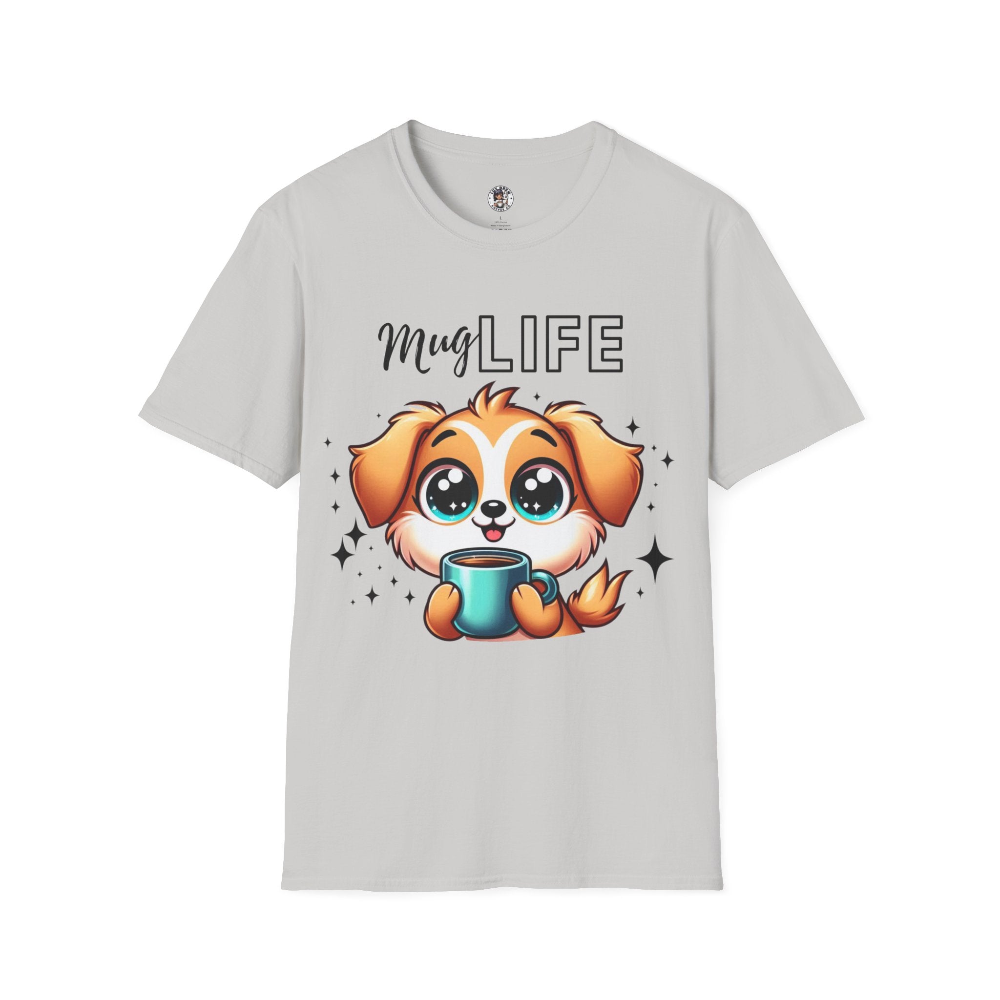 Mug Life Cute Puppy Unisex Softstyle T-Shirt