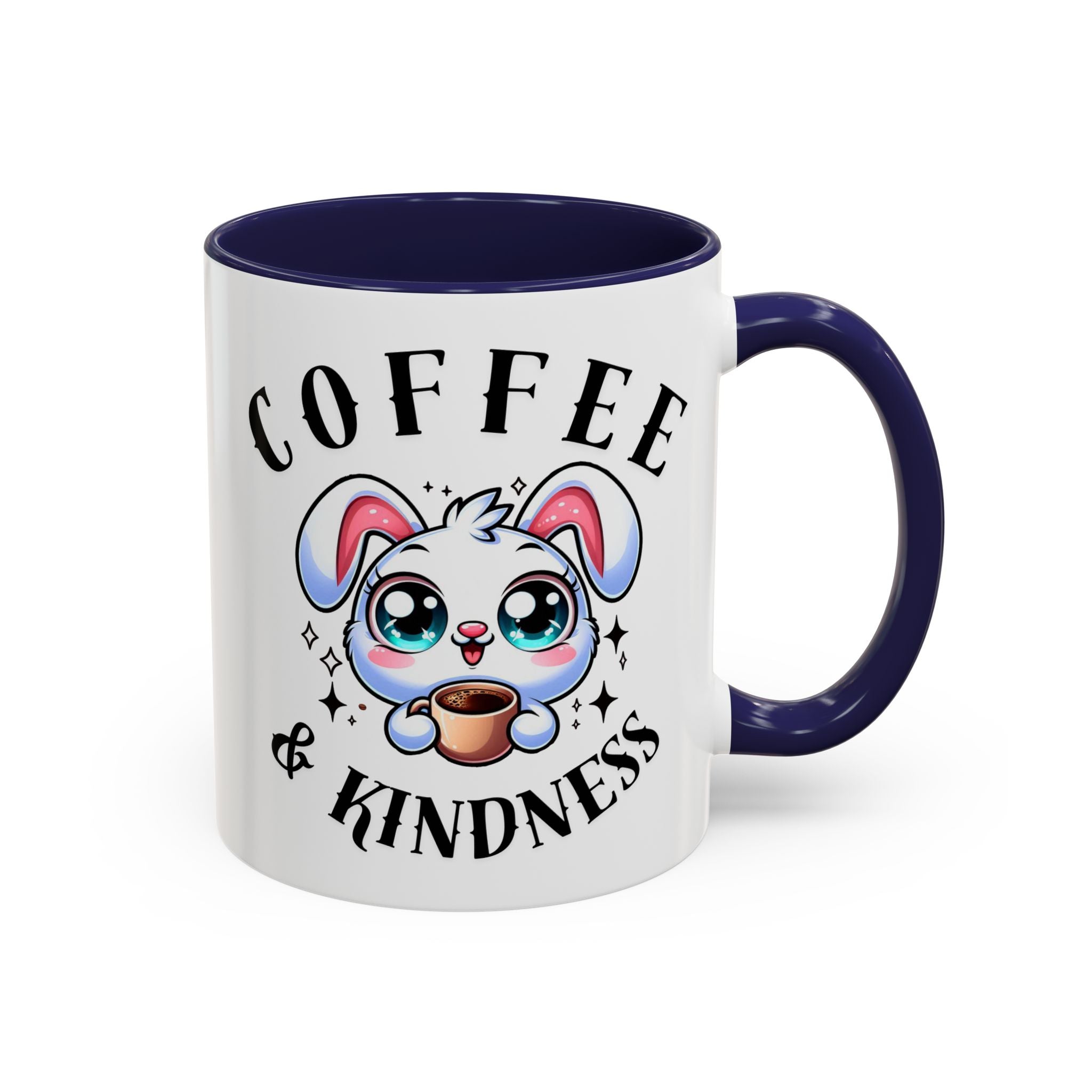 Cute Coffee Mug with Bunny Design, Funny Gift for Coffee Lovers, Perfect for Easter or Birthday, Ideal for Home & Office
