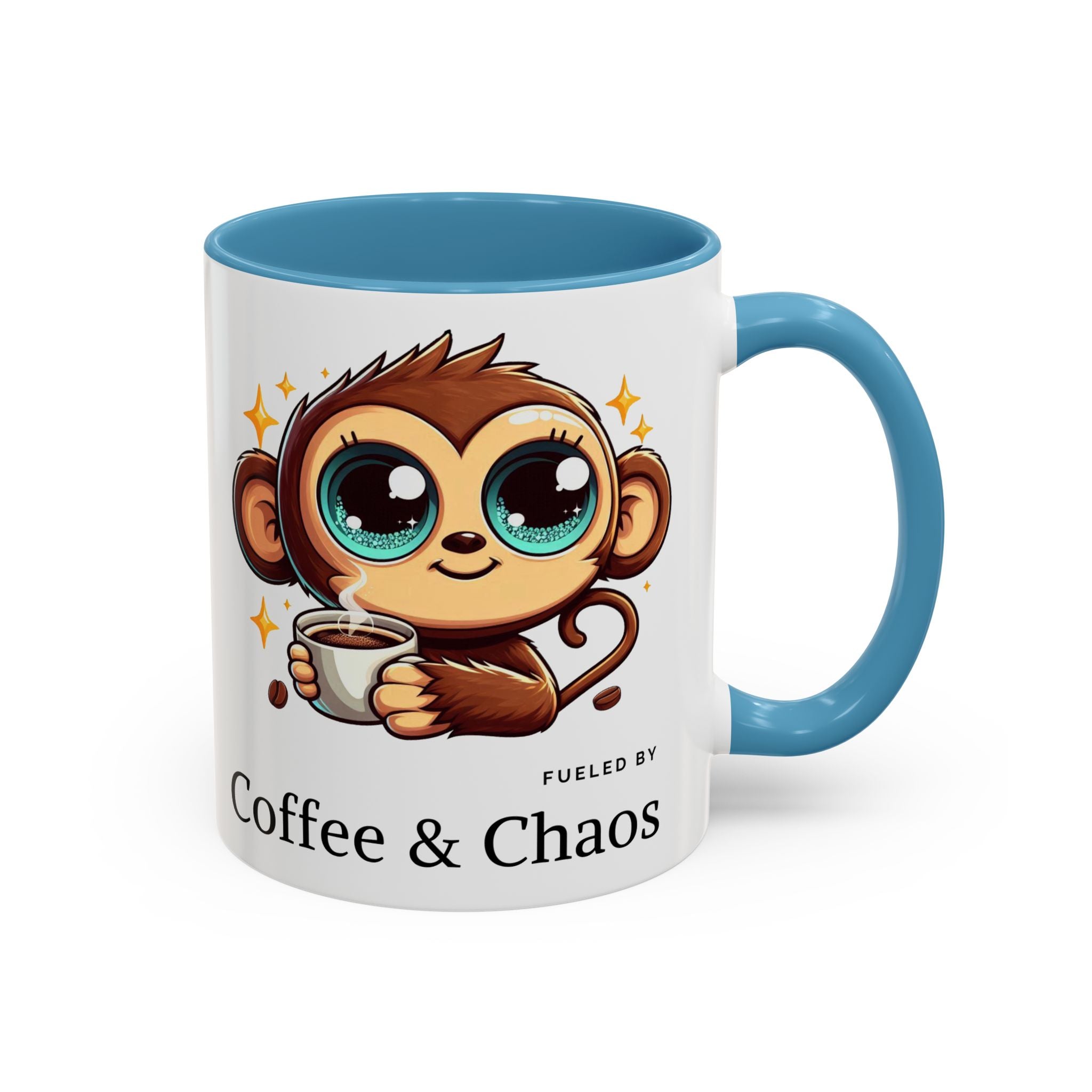Whimsical Monkey Coffee Mug, Fun Gift for Coffee Lovers, Playful Kitchen Decor, Ideal for Birthdays, Christmas, Monkey Enthusiasts, [...]