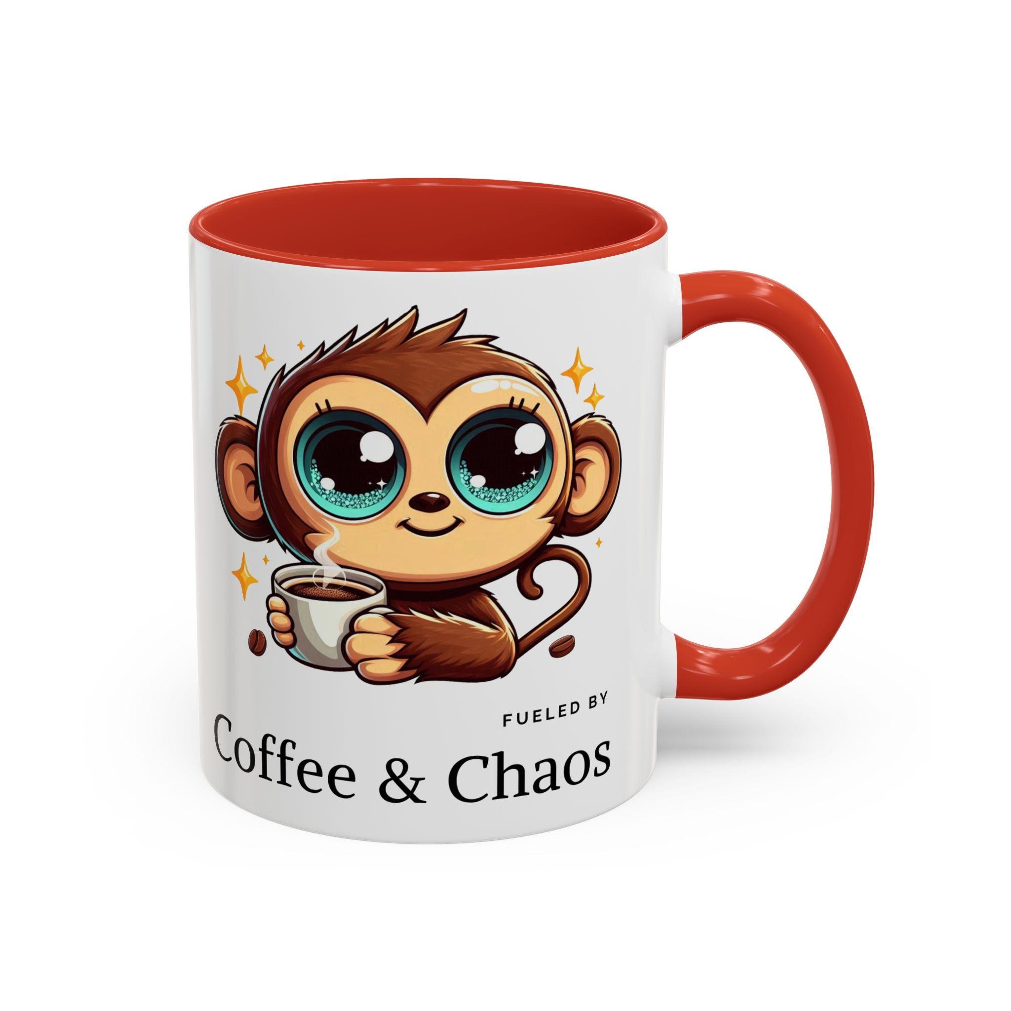 Whimsical Monkey Coffee Mug, Fun Gift for Coffee Lovers, Playful Kitchen Decor, Ideal for Birthdays, Christmas, Monkey Enthusiasts, [...]