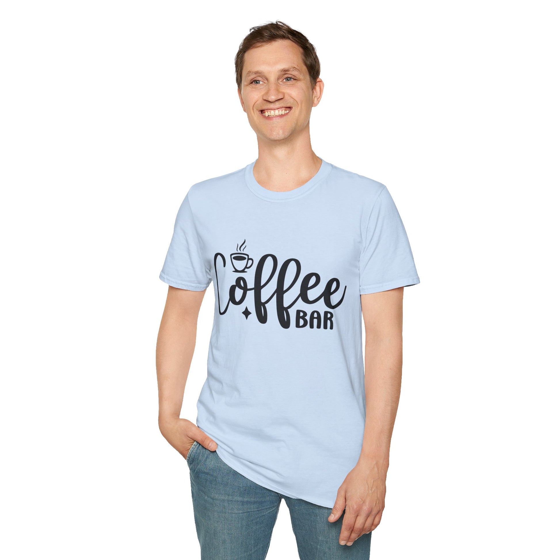 Coffee Bar Unisex T-Shirt, T-Shirt for Coffee Lovers