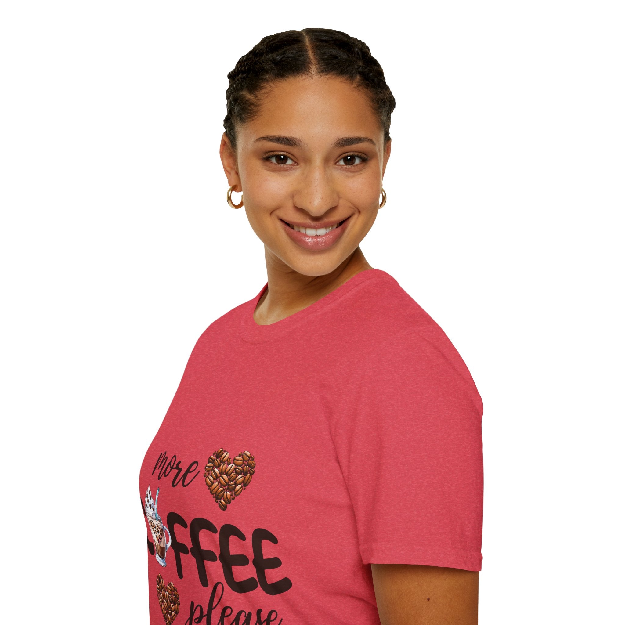 More Coffee please Unisex T-Shirts, Shirt for Coffee Lovers
