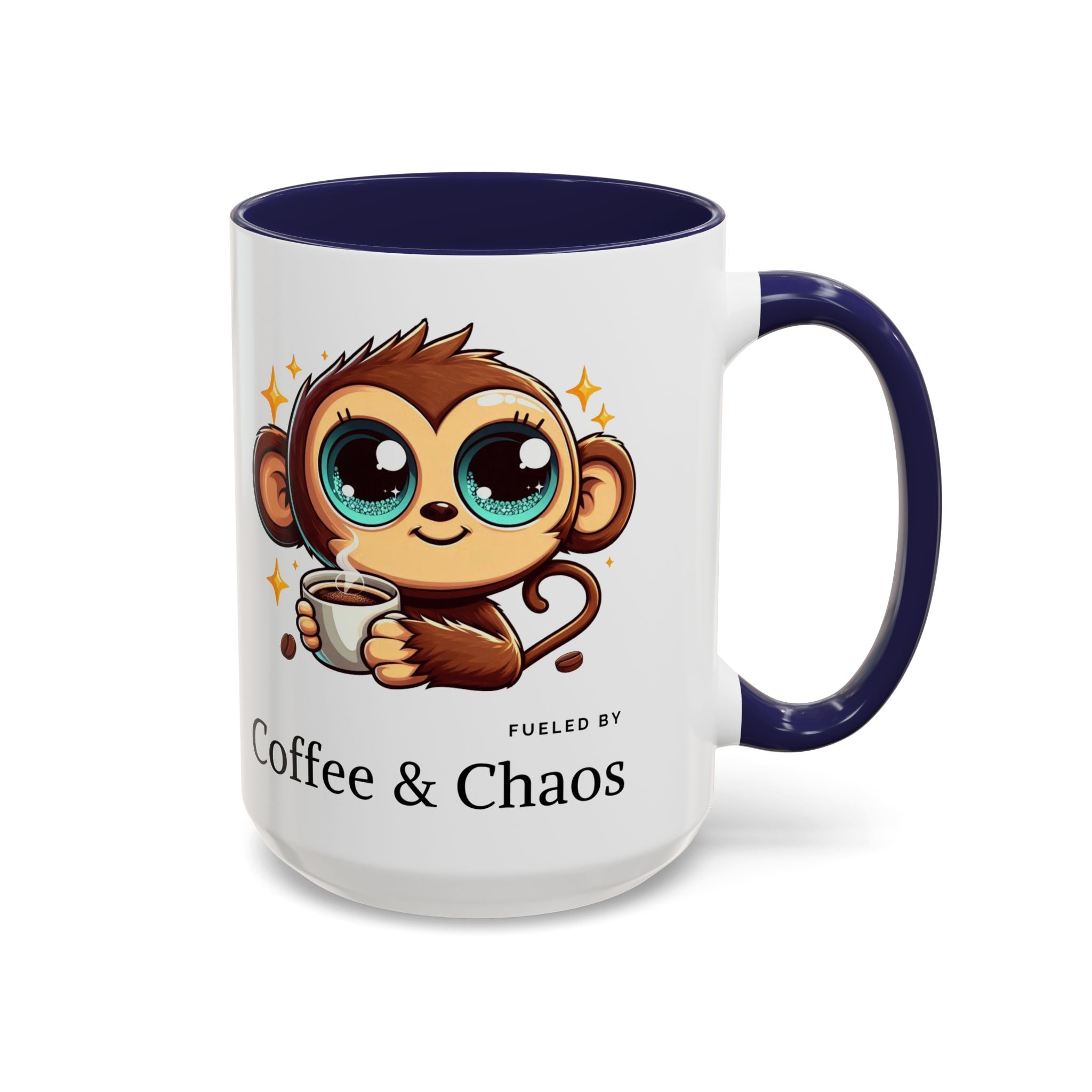 Whimsical Monkey Coffee Mug, Fun Gift for Coffee Lovers, Playful Kitchen Decor, Ideal for Birthdays, Christmas, Monkey Enthusiasts, [...]