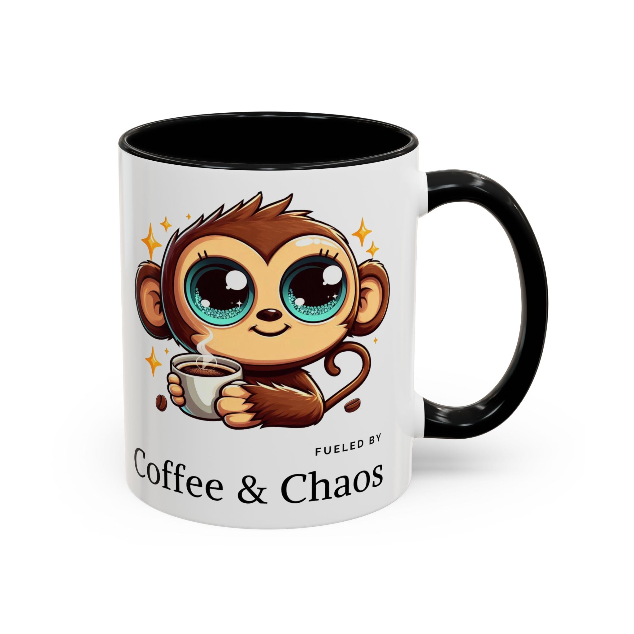 Whimsical Monkey Coffee Mug, Fun Gift for Coffee Lovers, Playful Kitchen Decor, Ideal for Birthdays, Christmas, Monkey Enthusiasts, [...]