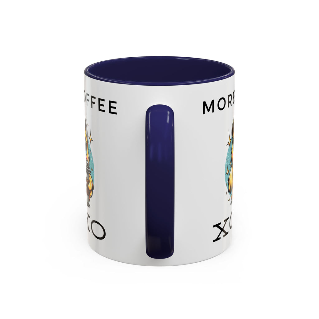 Charming Coffee Mug, Cute Mug with Chick Design, Perfect for Coffee Lovers, Gift for Friends, XOXO Decor