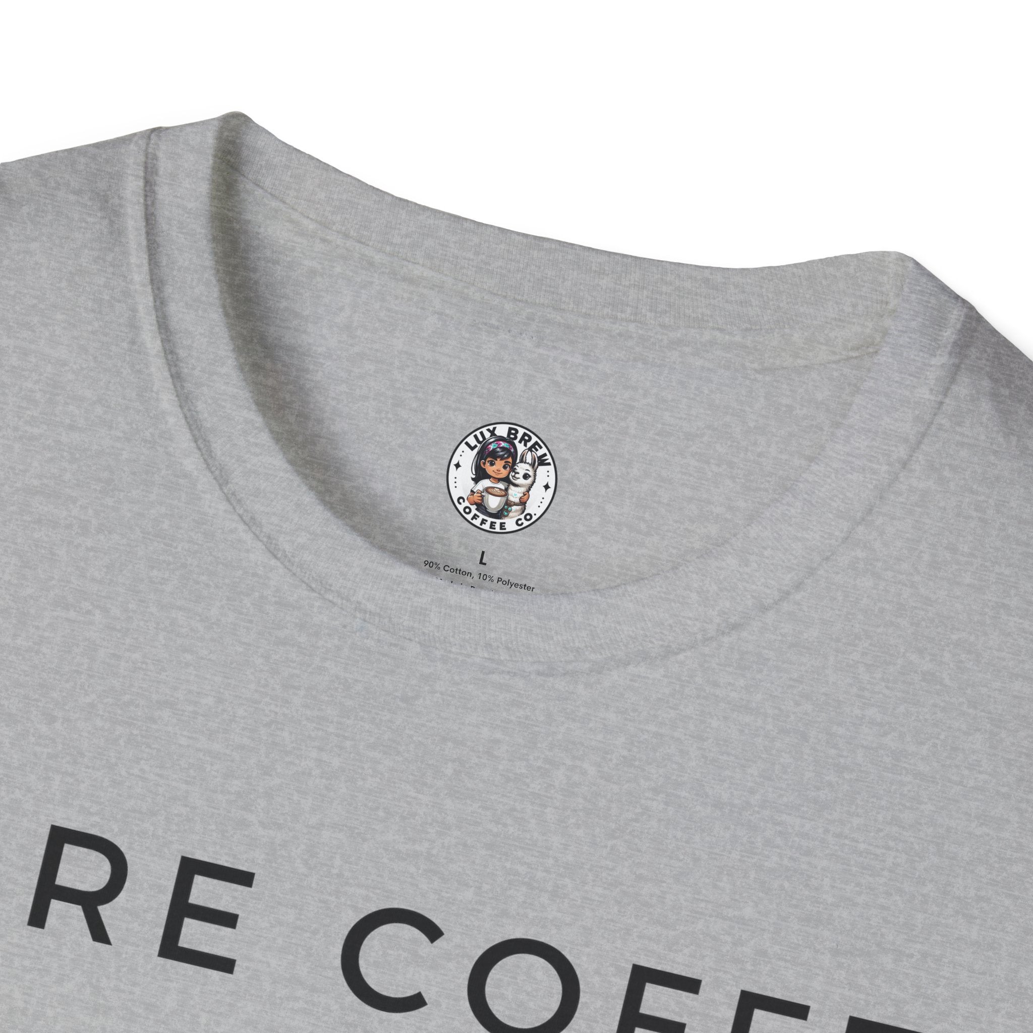 More Coffee XOXO Cute Chick Unisex Softstyle T-Shirt