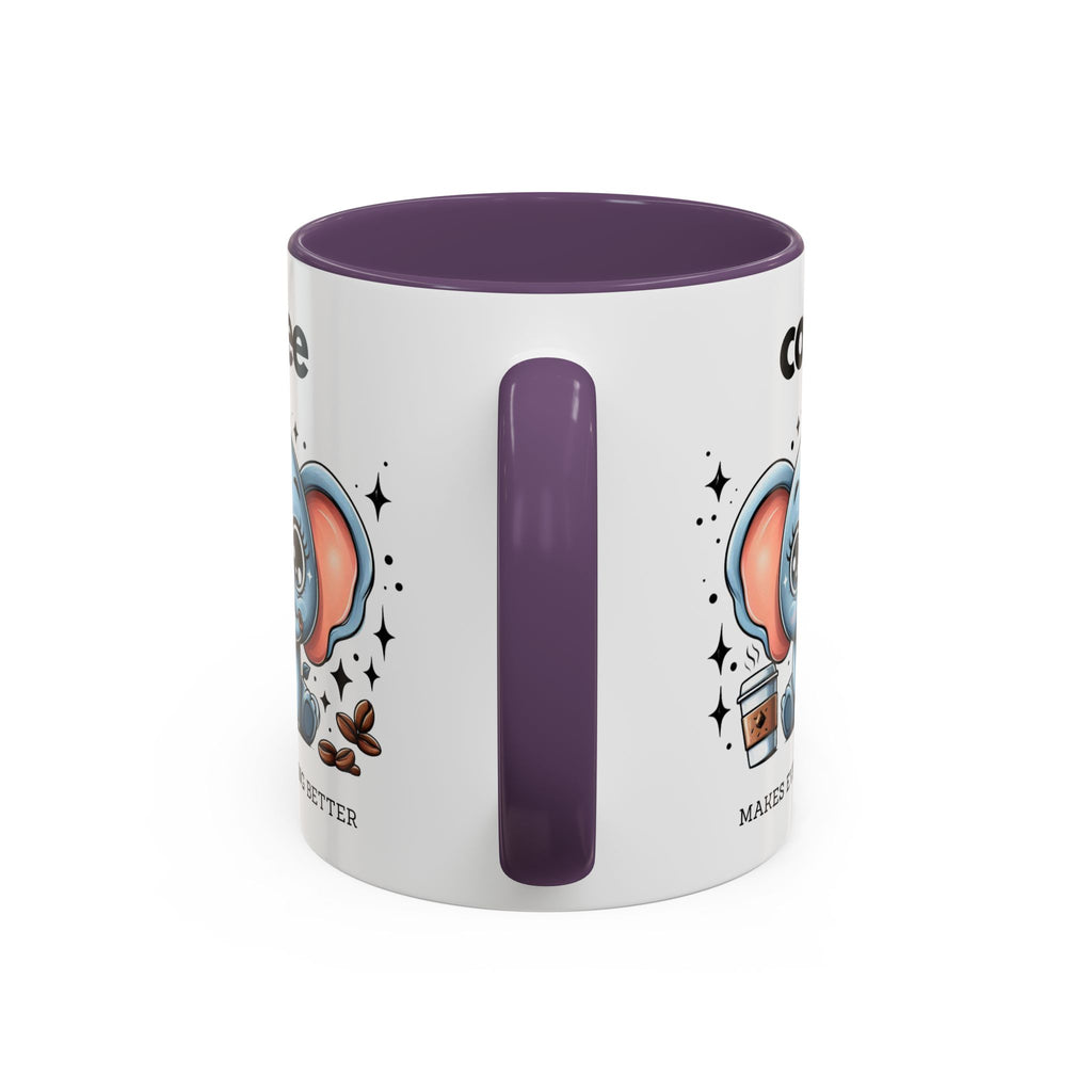 Adorable Elephant Coffee Mug | Cute Animal Gift | Perfect for Coffee Lovers | Mug for Home or Office | Birthday, Holiday Gift