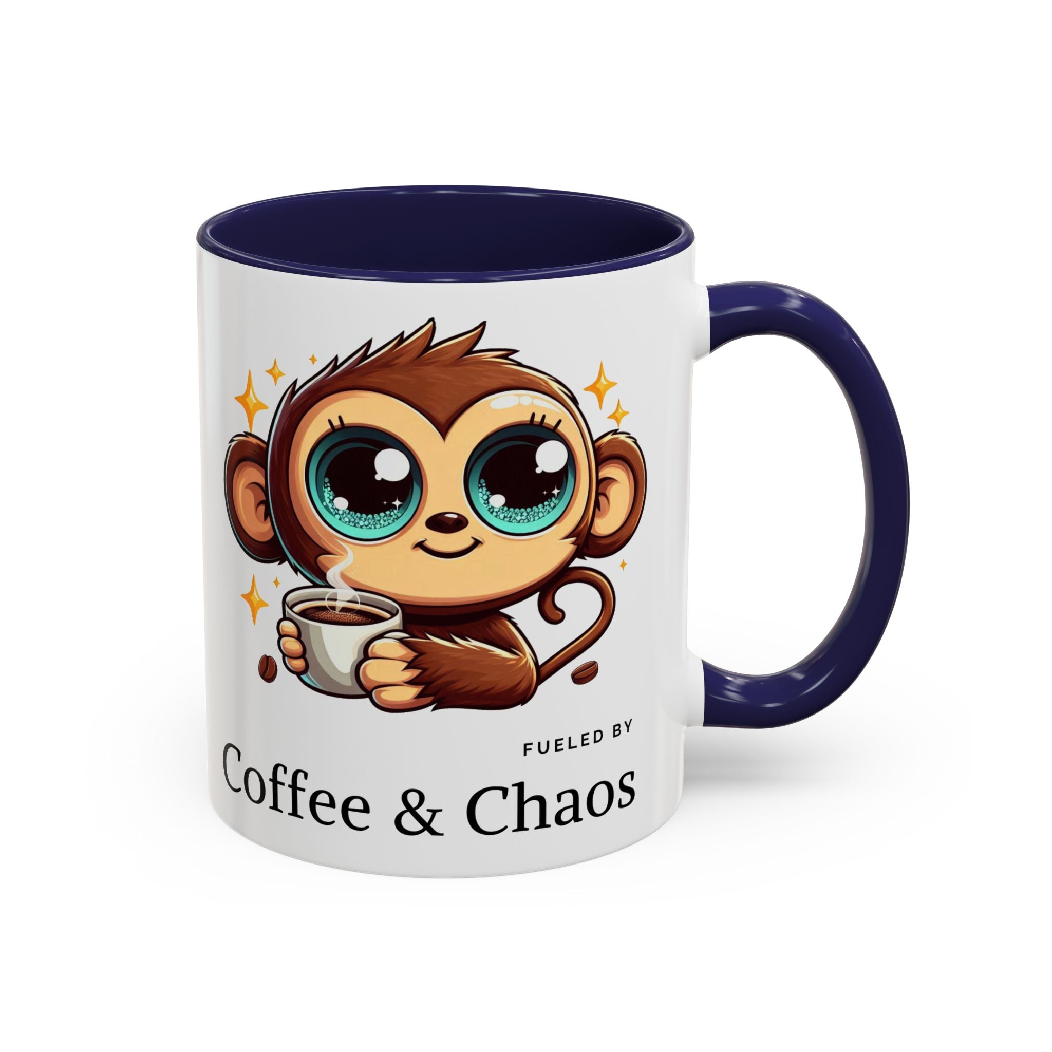 Whimsical Monkey Coffee Mug, Fun Gift for Coffee Lovers, Playful Kitchen Decor, Ideal for Birthdays, Christmas, Monkey Enthusiasts, [...]