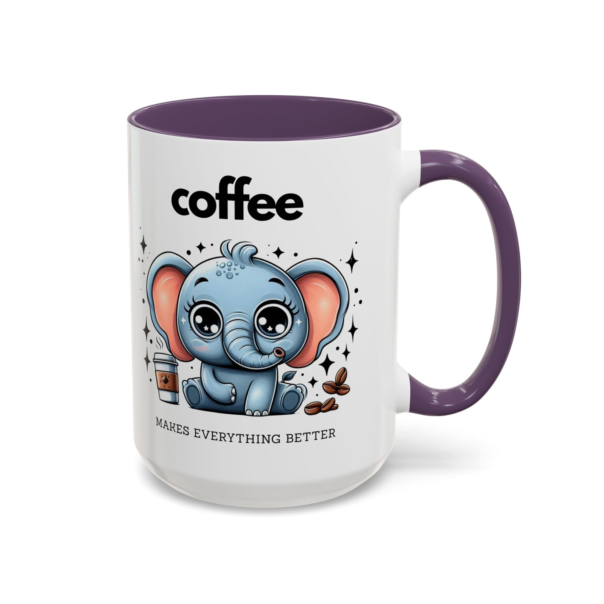 Adorable Elephant Coffee Mug | Cute Animal Gift | Perfect for Coffee Lovers | Mug for Home or Office | Birthday, Holiday Gift