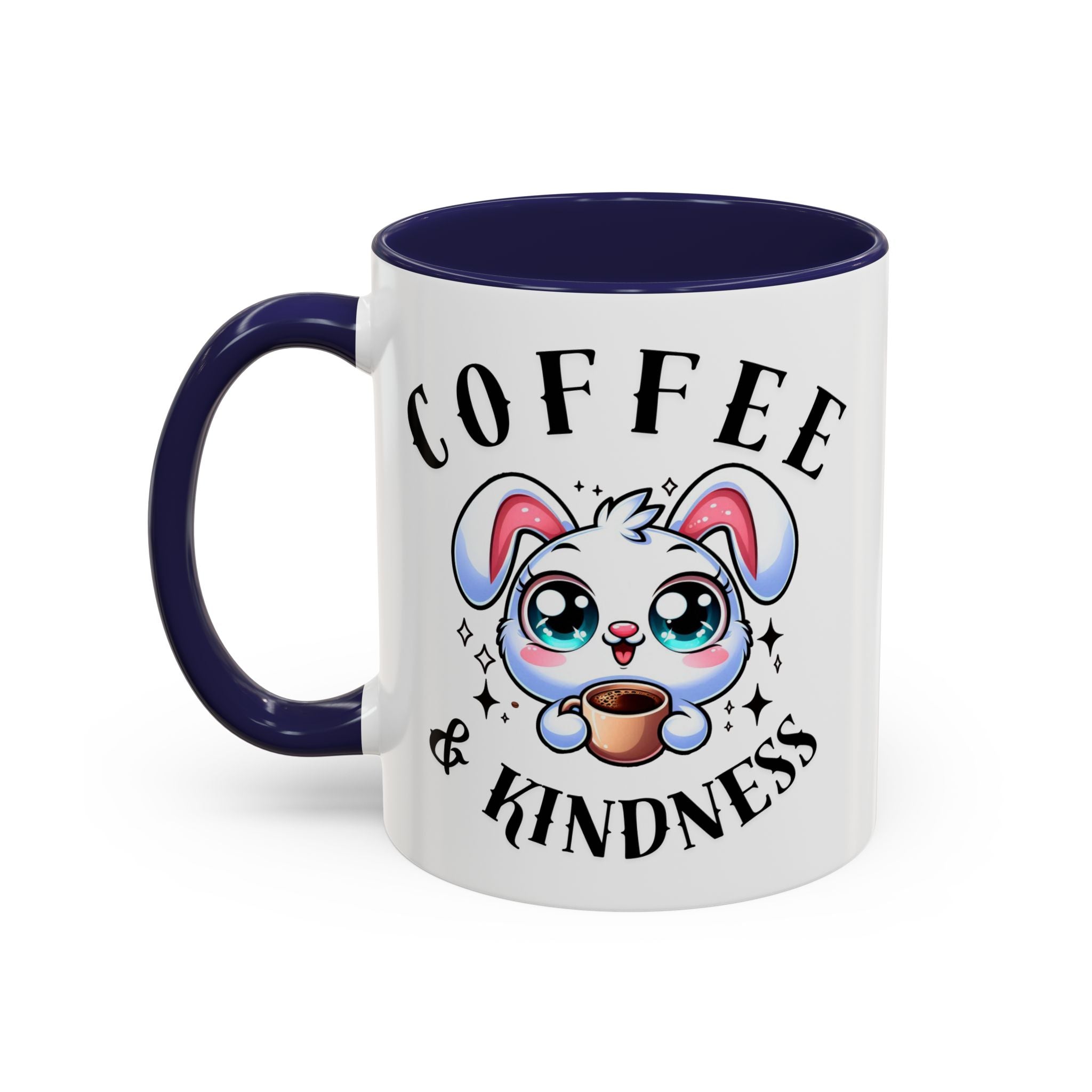 Cute Coffee Mug with Bunny Design, Funny Gift for Coffee Lovers, Perfect for Easter or Birthday, Ideal for Home & Office