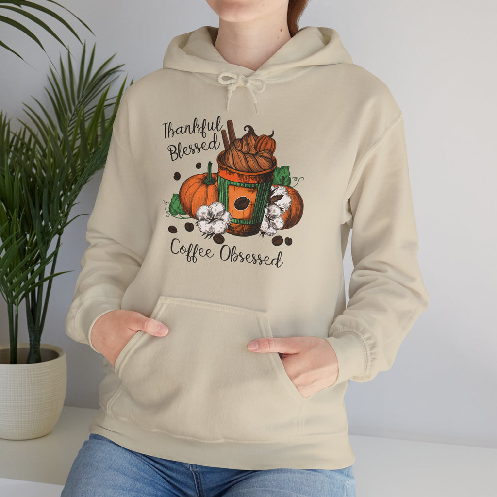 Thankful Blessed Coffee Obsessed Hoodie | Cozy Fall Sweatshirt, Pumpkin Spice Hoodie, Unisex Sweatshirt, Gift for Coffee Lovers, [...]