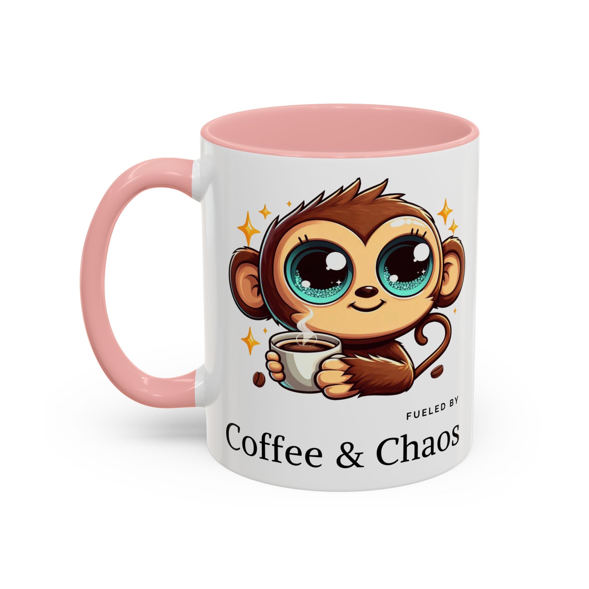 Whimsical Monkey Coffee Mug, Fun Gift for Coffee Lovers, Playful Kitchen Decor, Ideal for Birthdays, Christmas, Monkey Enthusiasts, [...]