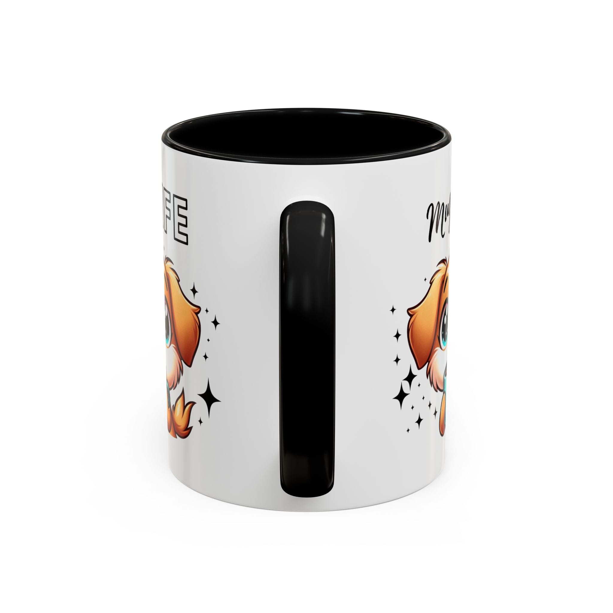 Mug with Cute Dog Design, Perfect Gift for Dog Lovers, Coffee Lovers, Birthday, Home Decor, Mug Life Inspiration