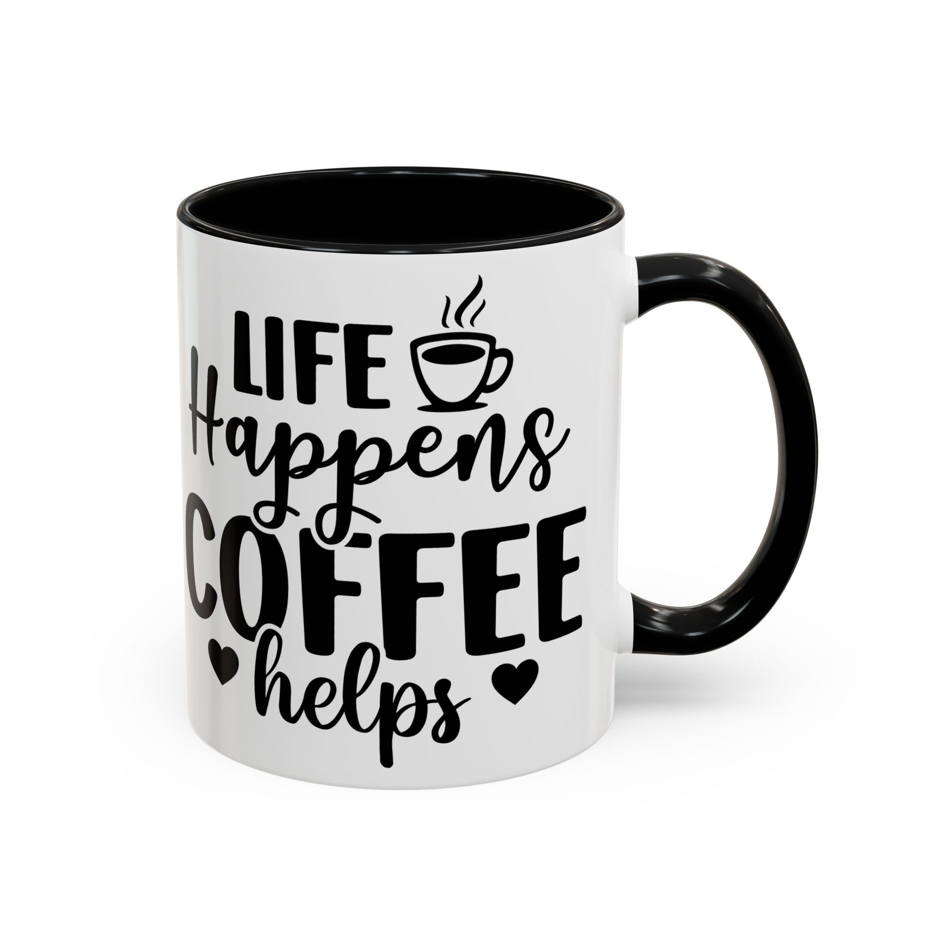 Life Happens Coffee Helps Coffee Mug