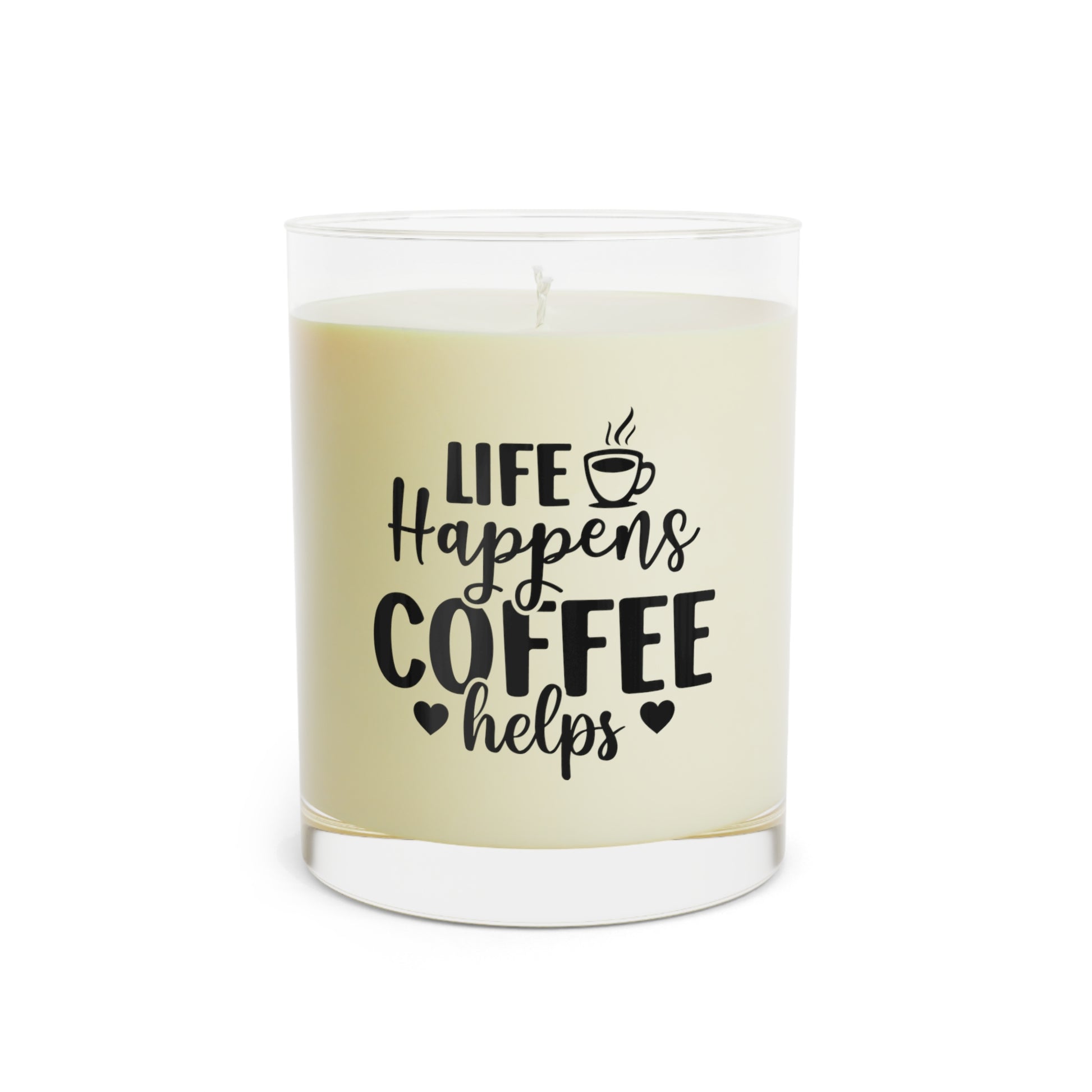 Life Happens Coffee Helps Candle