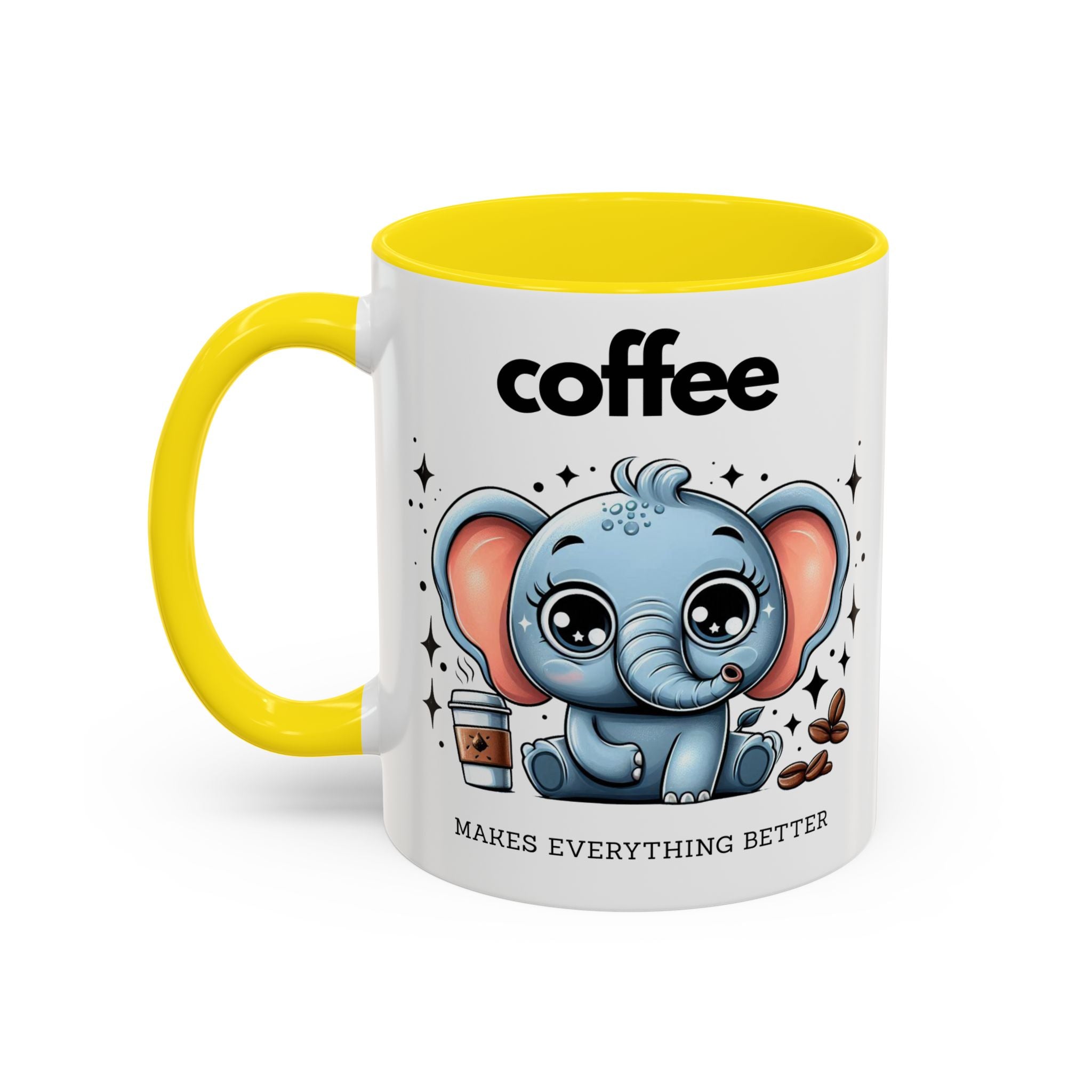 Adorable Elephant Coffee Mug | Cute Animal Gift | Perfect for Coffee Lovers | Mug for Home or Office | Birthday, Holiday Gift