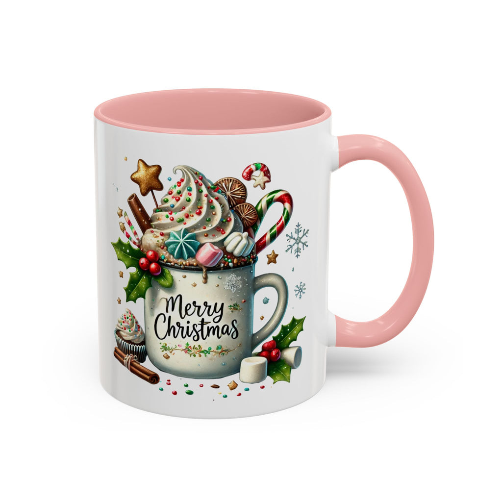Festive Holiday Coffee Mug, Merry Christmas, Gift for Coffee Lovers, Winter Decor, Seasonal Drinkware, Hot Cocoa Mug