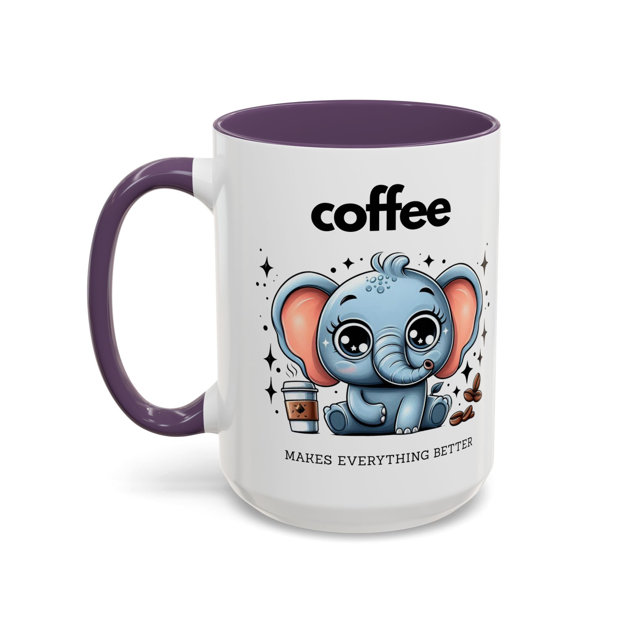 Adorable Elephant Coffee Mug | Cute Animal Gift | Perfect for Coffee Lovers | Mug for Home or Office | Birthday, Holiday Gift