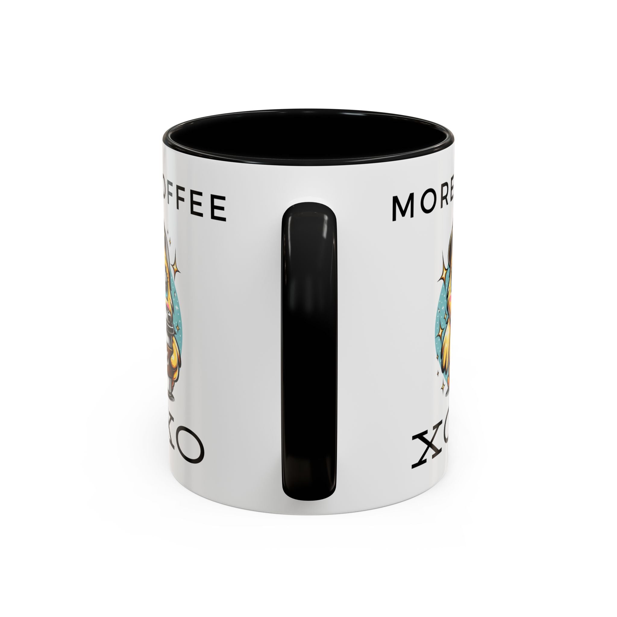 Charming Coffee Mug, Cute Mug with Chick Design, Perfect for Coffee Lovers, Gift for Friends, XOXO Decor