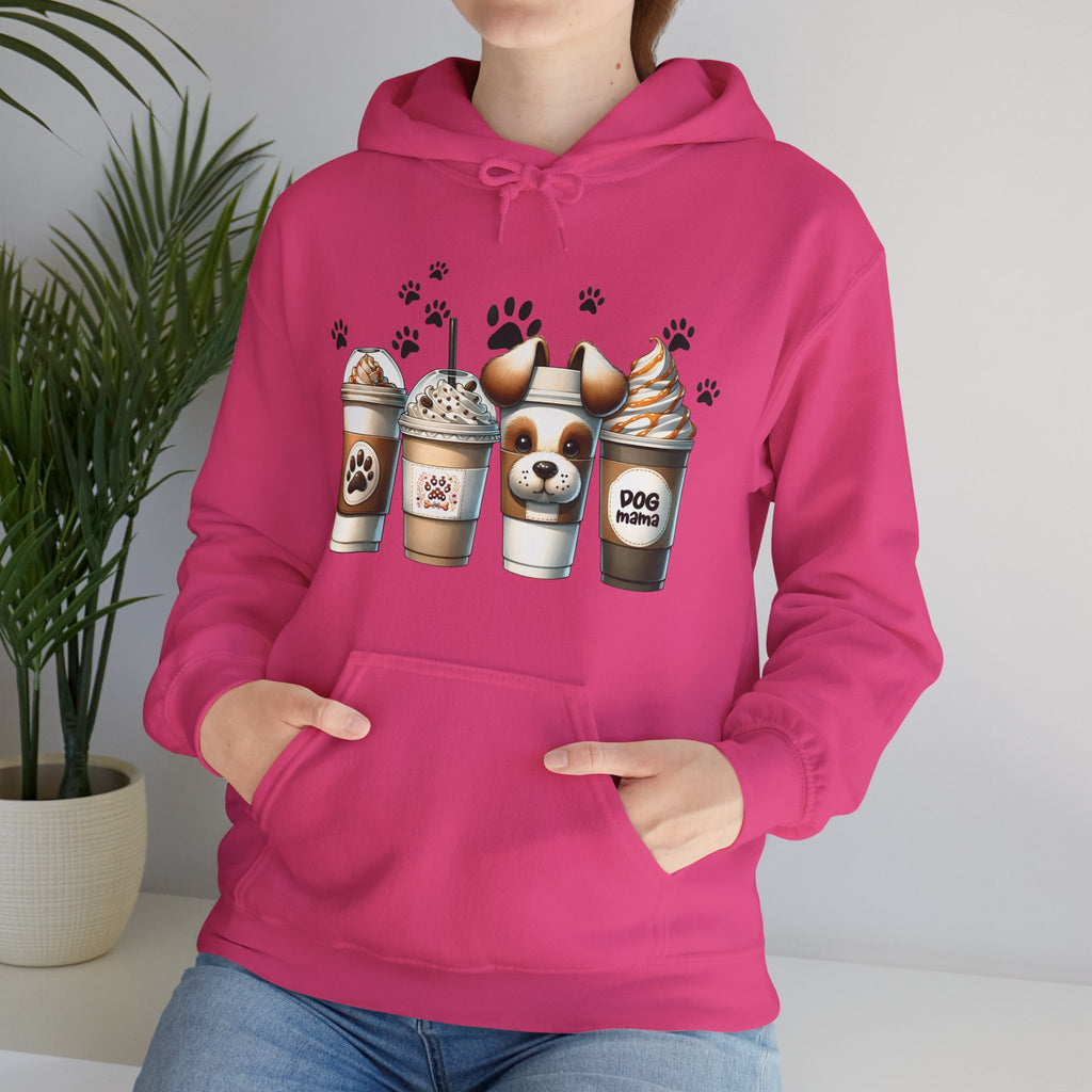 Dog Lover's Hoodie - Cute Paw Print Sweatshirt for Pet Owners