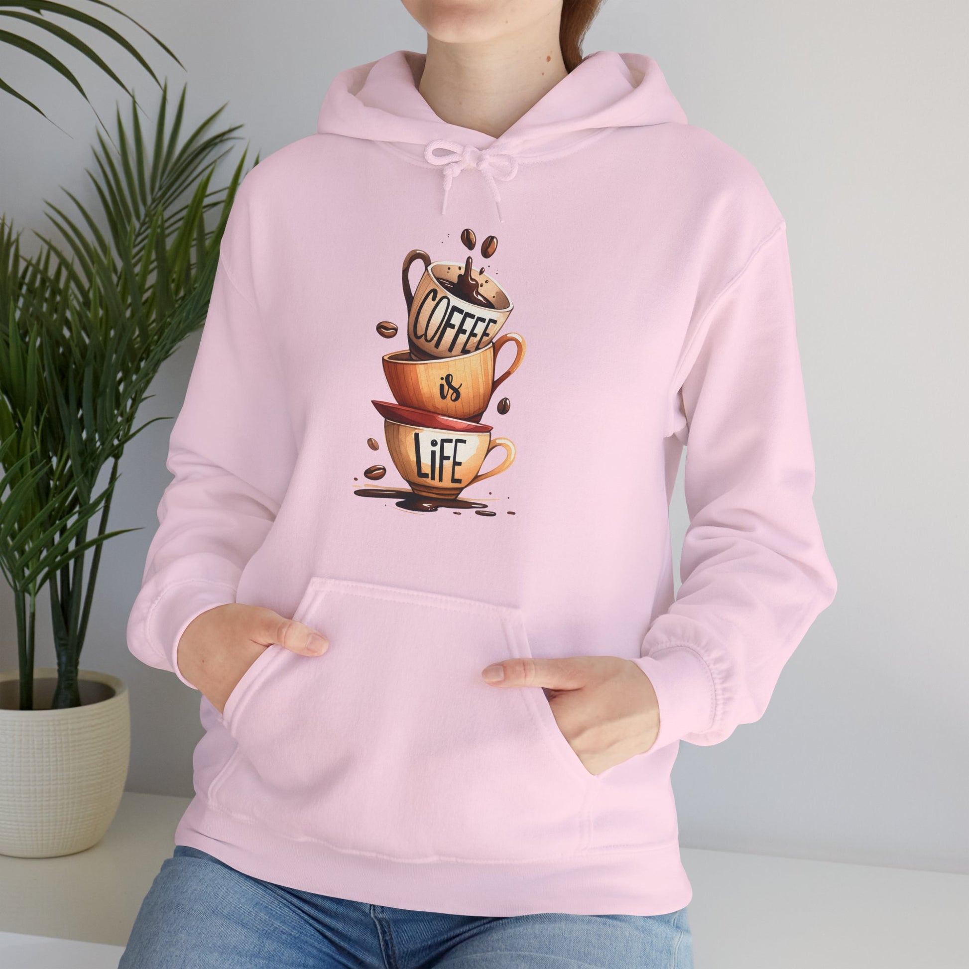 Coffee is my Life Unisex Hoodie for Coffee Lovers