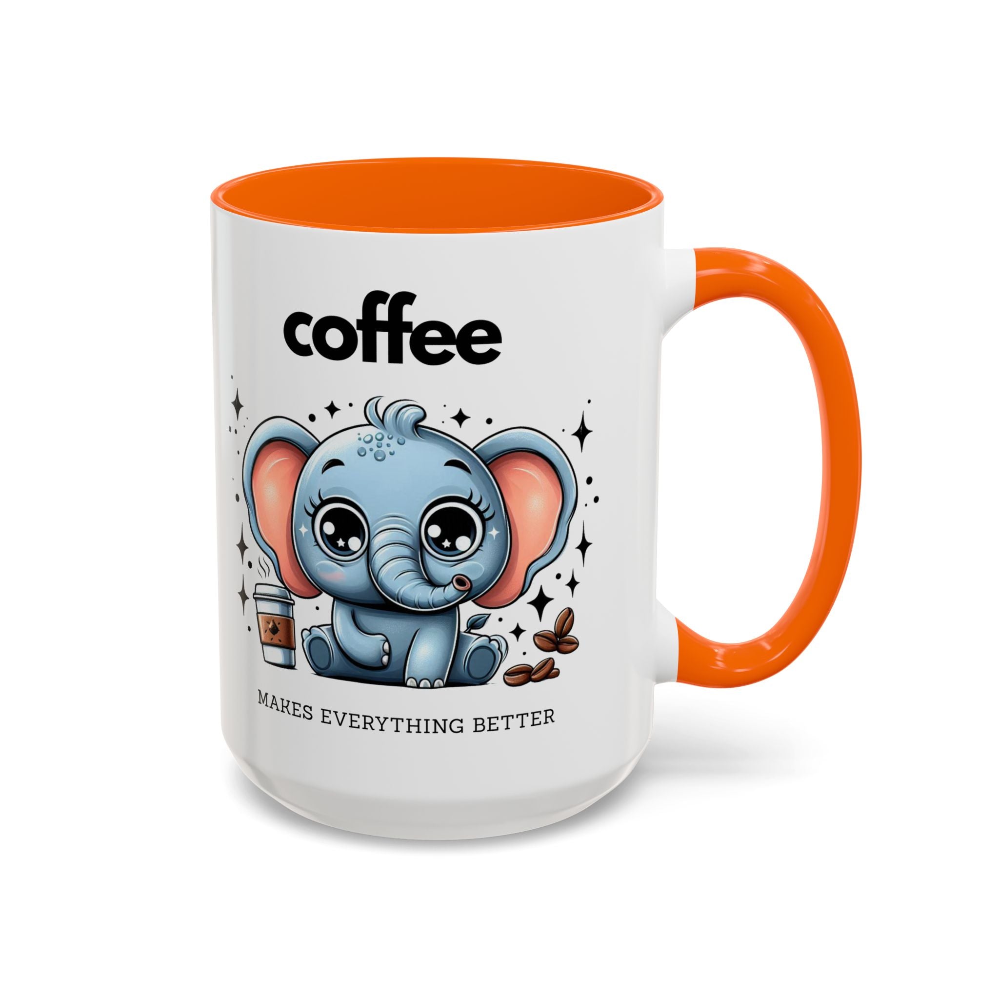 Adorable Elephant Coffee Mug | Cute Animal Gift | Perfect for Coffee Lovers | Mug for Home or Office | Birthday, Holiday Gift