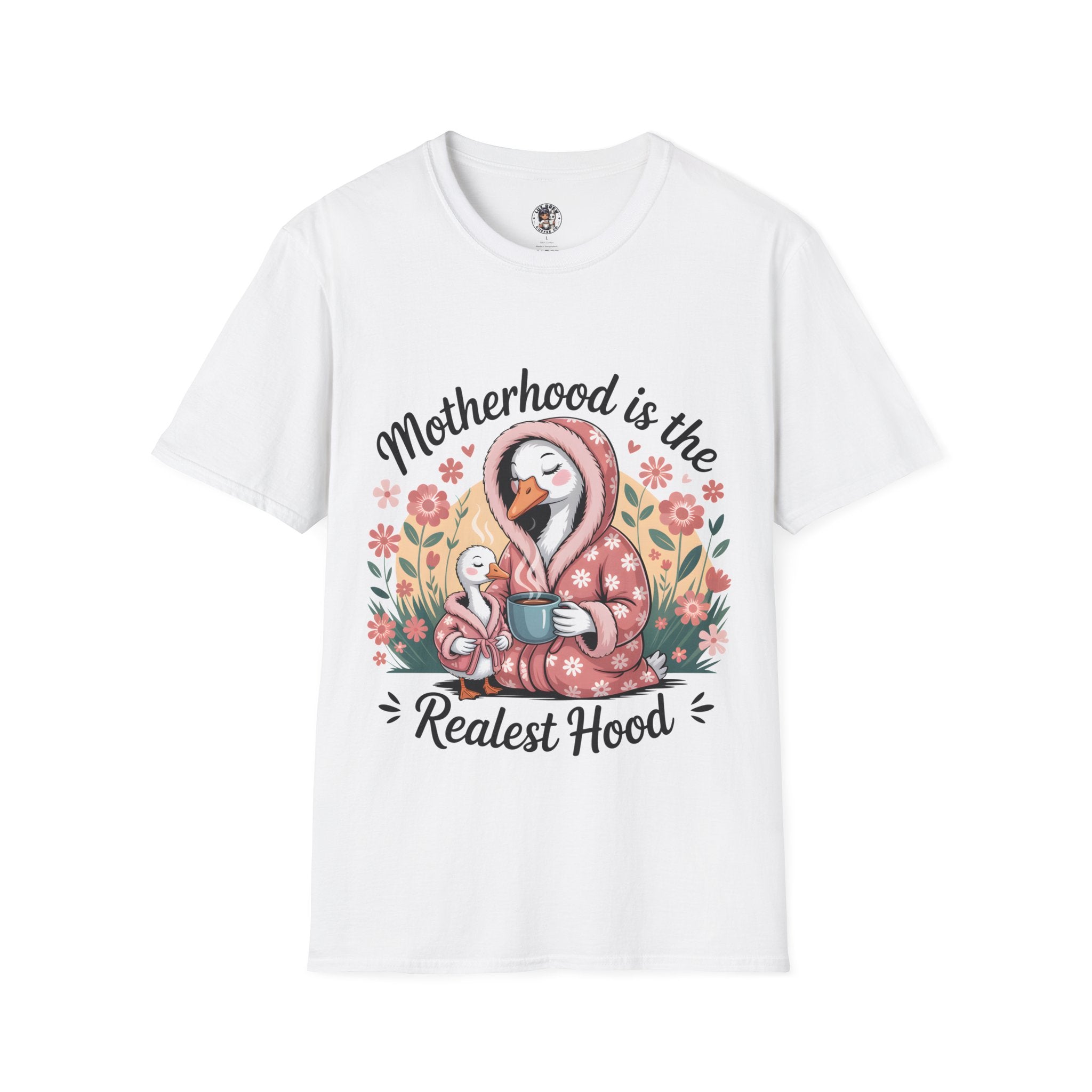 Mother's Day T-Shirt, Motherhood is the Realest Hood T-Shirt