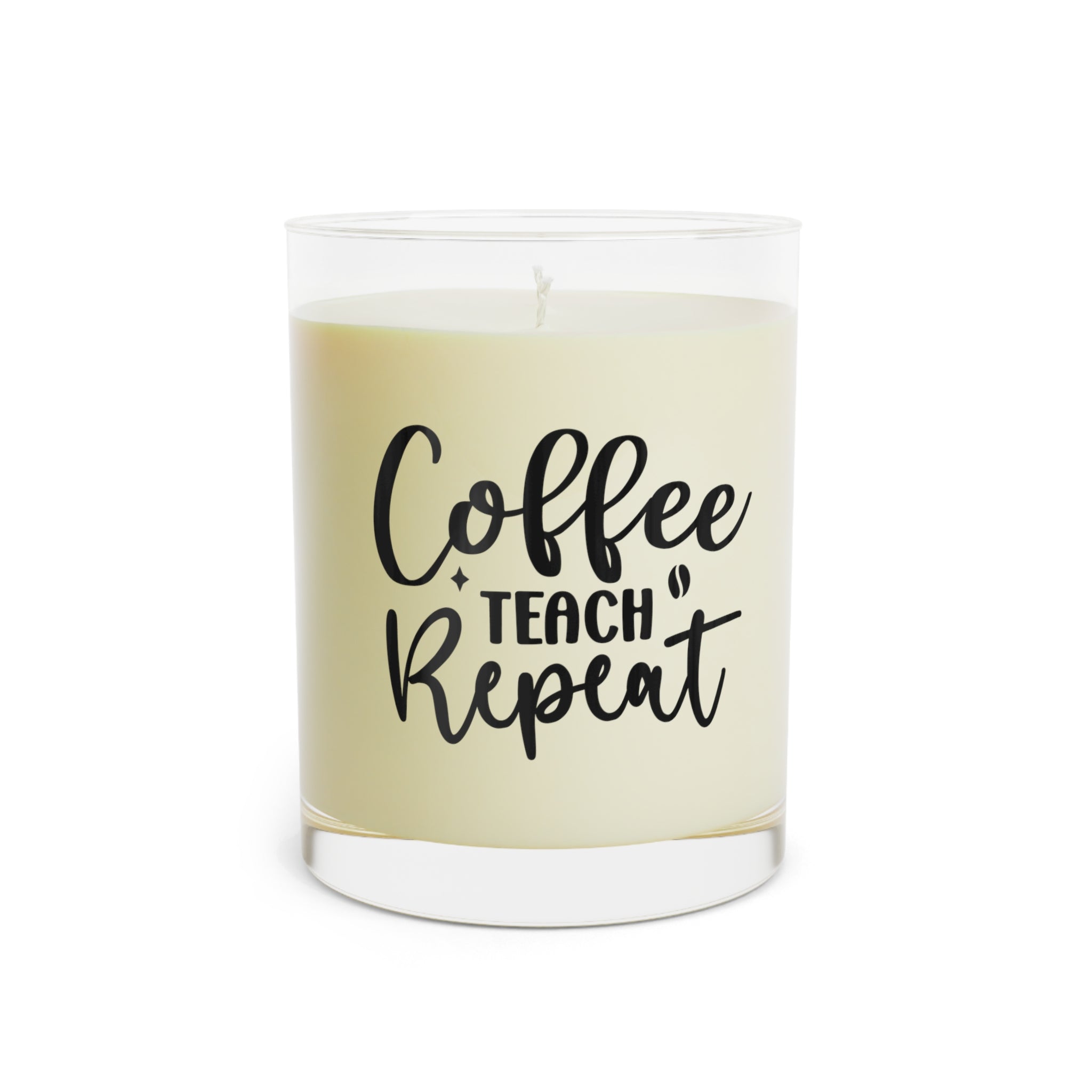 Coffee Teach Repeat Coffee Candle, Aromatherapy
