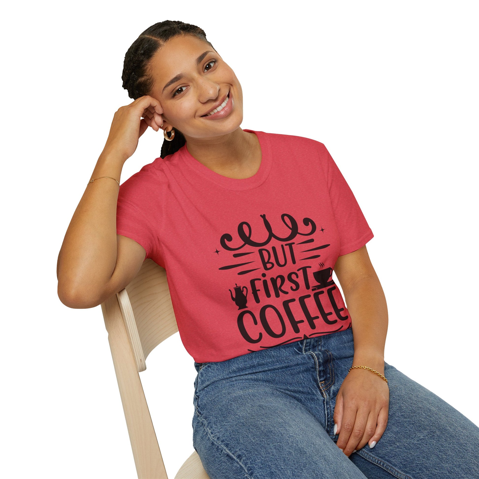 But First Coffee T-Shirt for Coffee Lovers