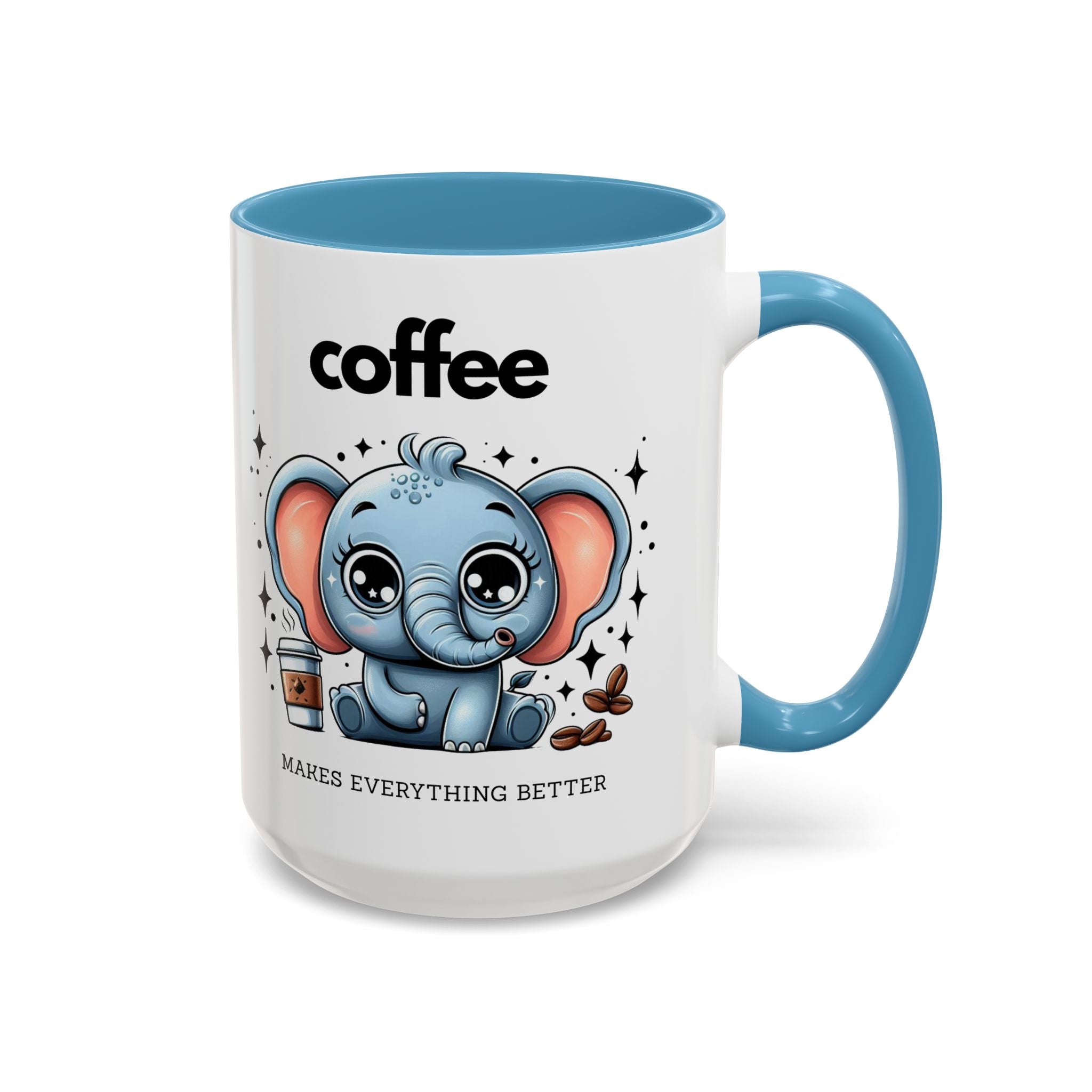 Adorable Elephant Coffee Mug | Cute Animal Gift | Perfect for Coffee Lovers | Mug for Home or Office | Birthday, Holiday Gift