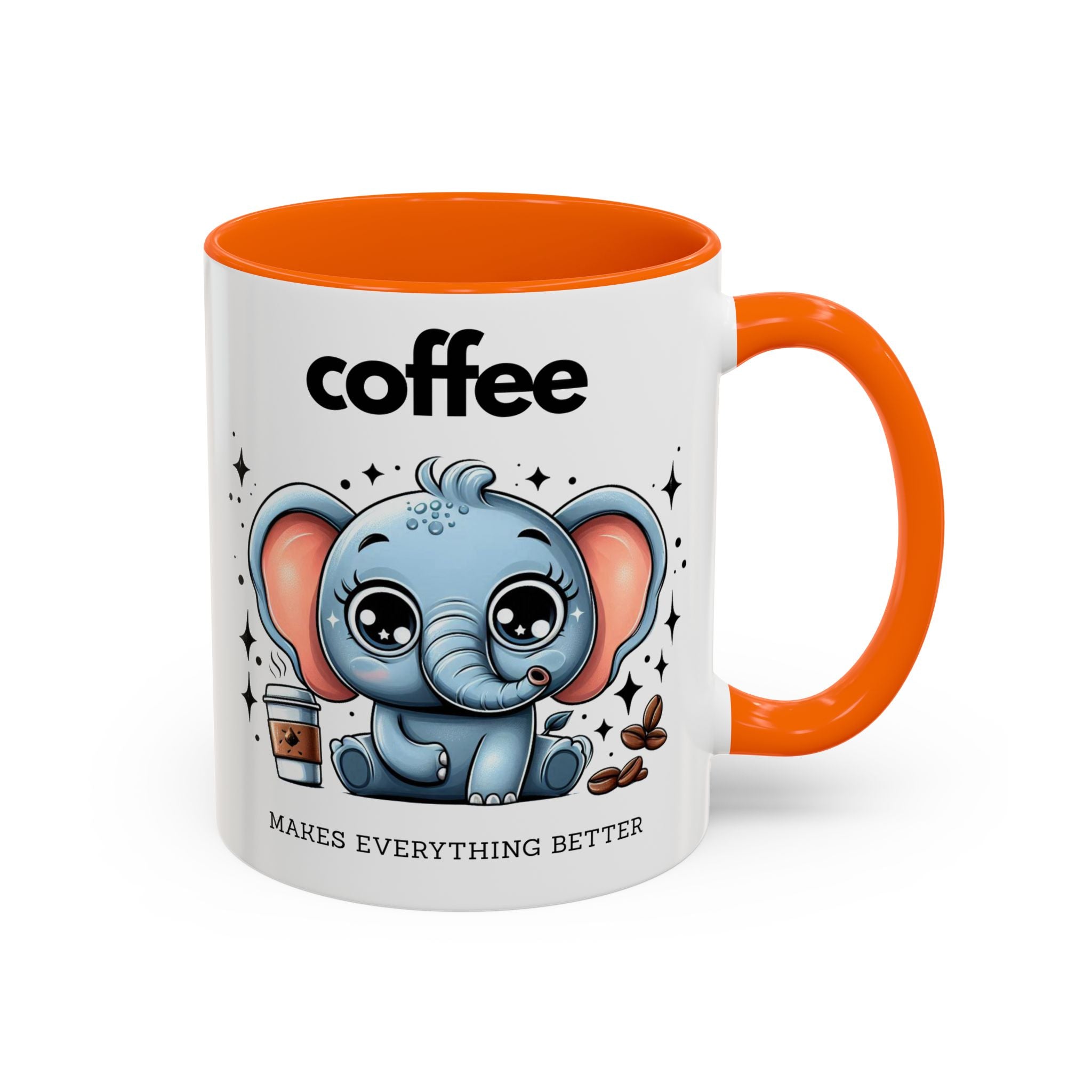 Adorable Elephant Coffee Mug | Cute Animal Gift | Perfect for Coffee Lovers | Mug for Home or Office | Birthday, Holiday Gift