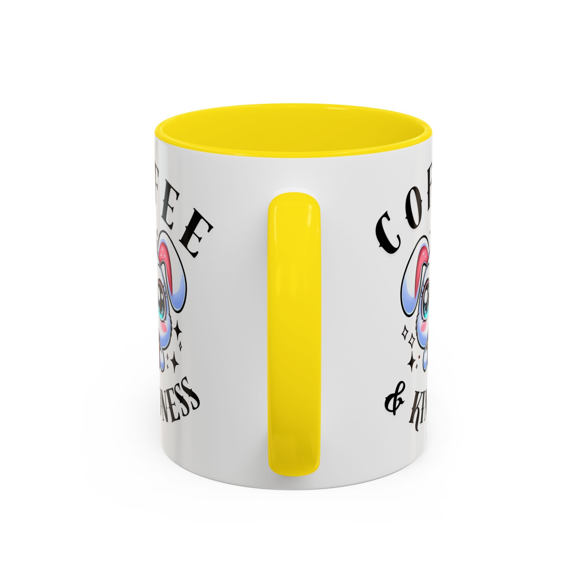 Cute Coffee Mug with Bunny Design, Funny Gift for Coffee Lovers, Perfect for Easter or Birthday, Ideal for Home & Office