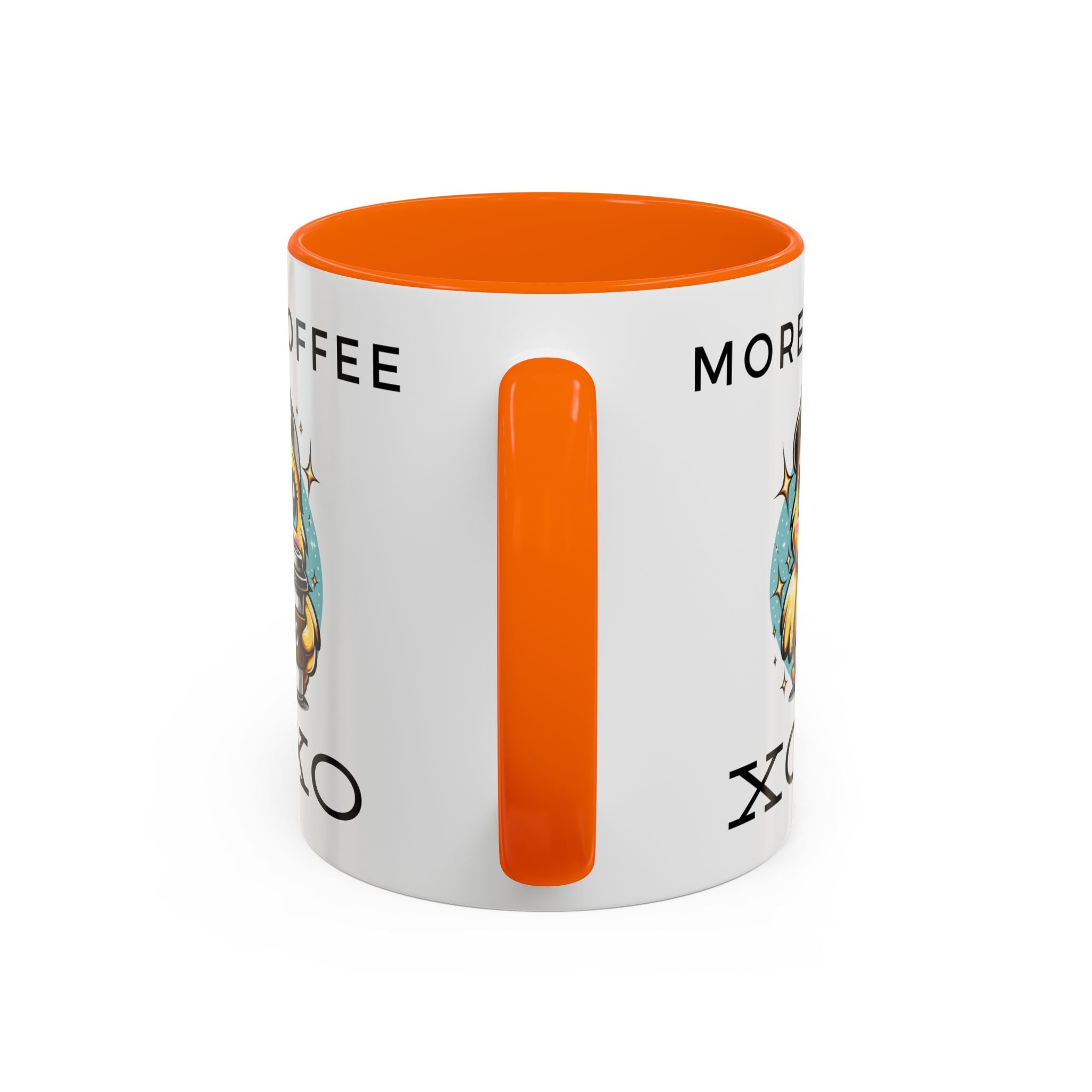 Charming Coffee Mug, Cute Mug with Chick Design, Perfect for Coffee Lovers, Gift for Friends, XOXO Decor