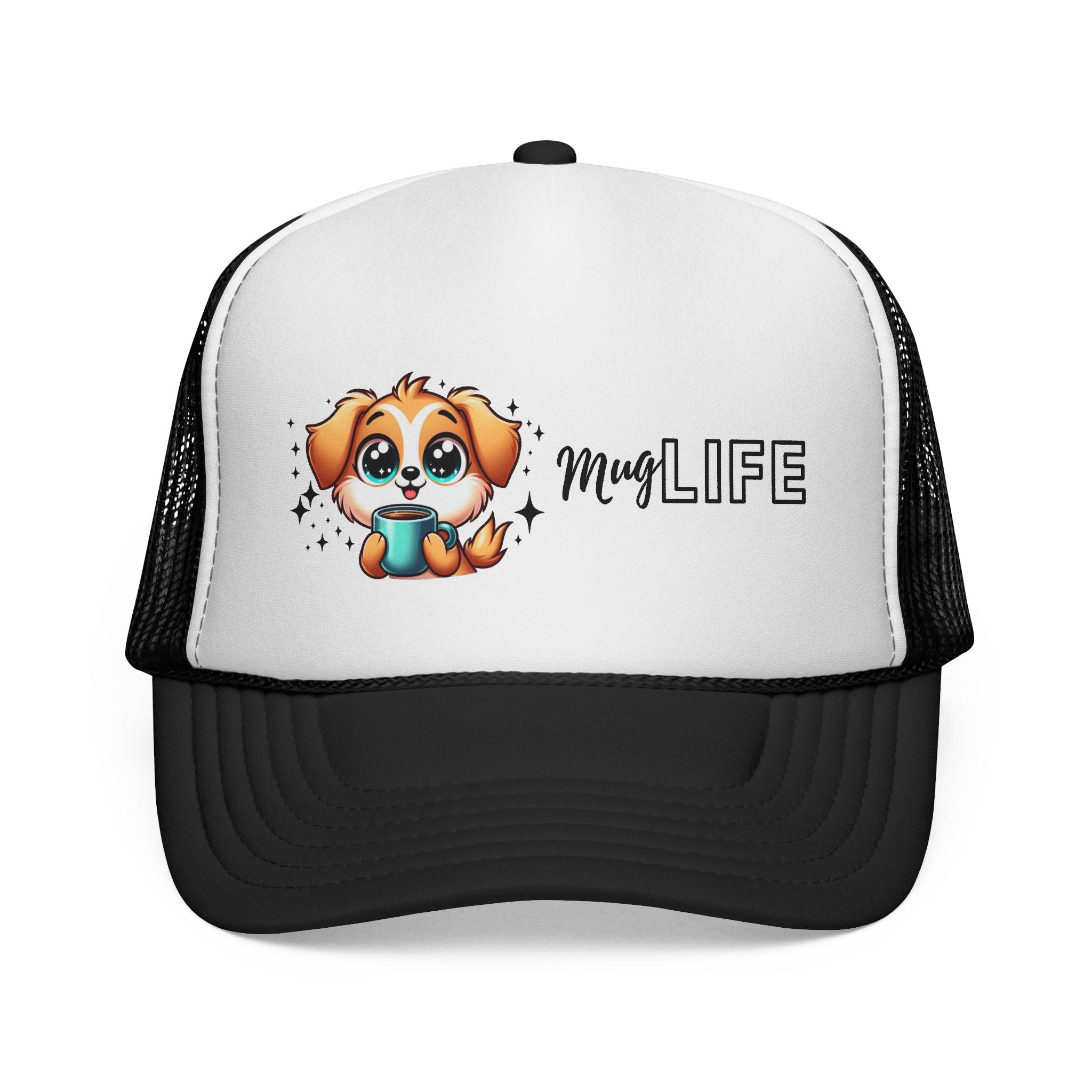 Cute Dog Lover Trucker Cap, Pet Hat for Dog Owners, Gift for Animal Lovers, Casual Outdoor Apparel, Dog-Themed Cap
