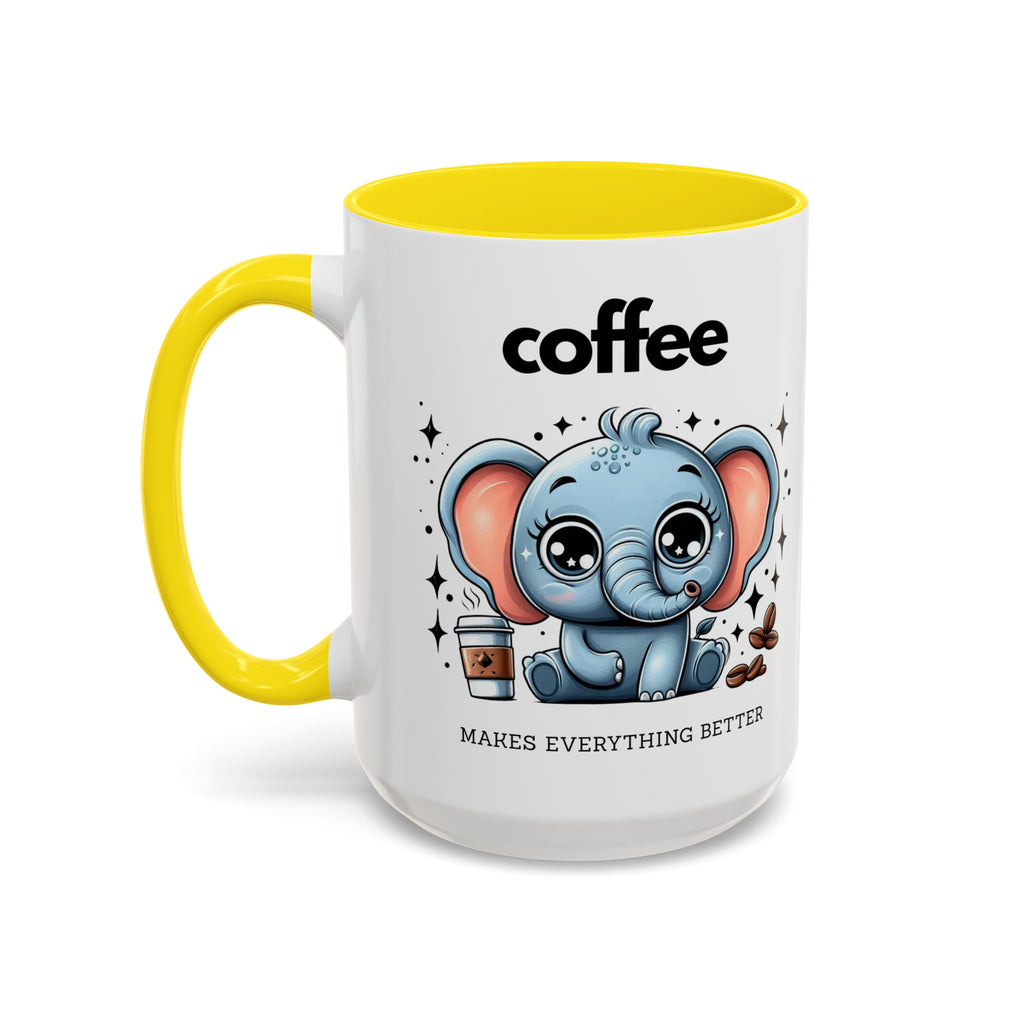 Adorable Elephant Coffee Mug | Cute Animal Gift | Perfect for Coffee Lovers | Mug for Home or Office | Birthday, Holiday Gift
