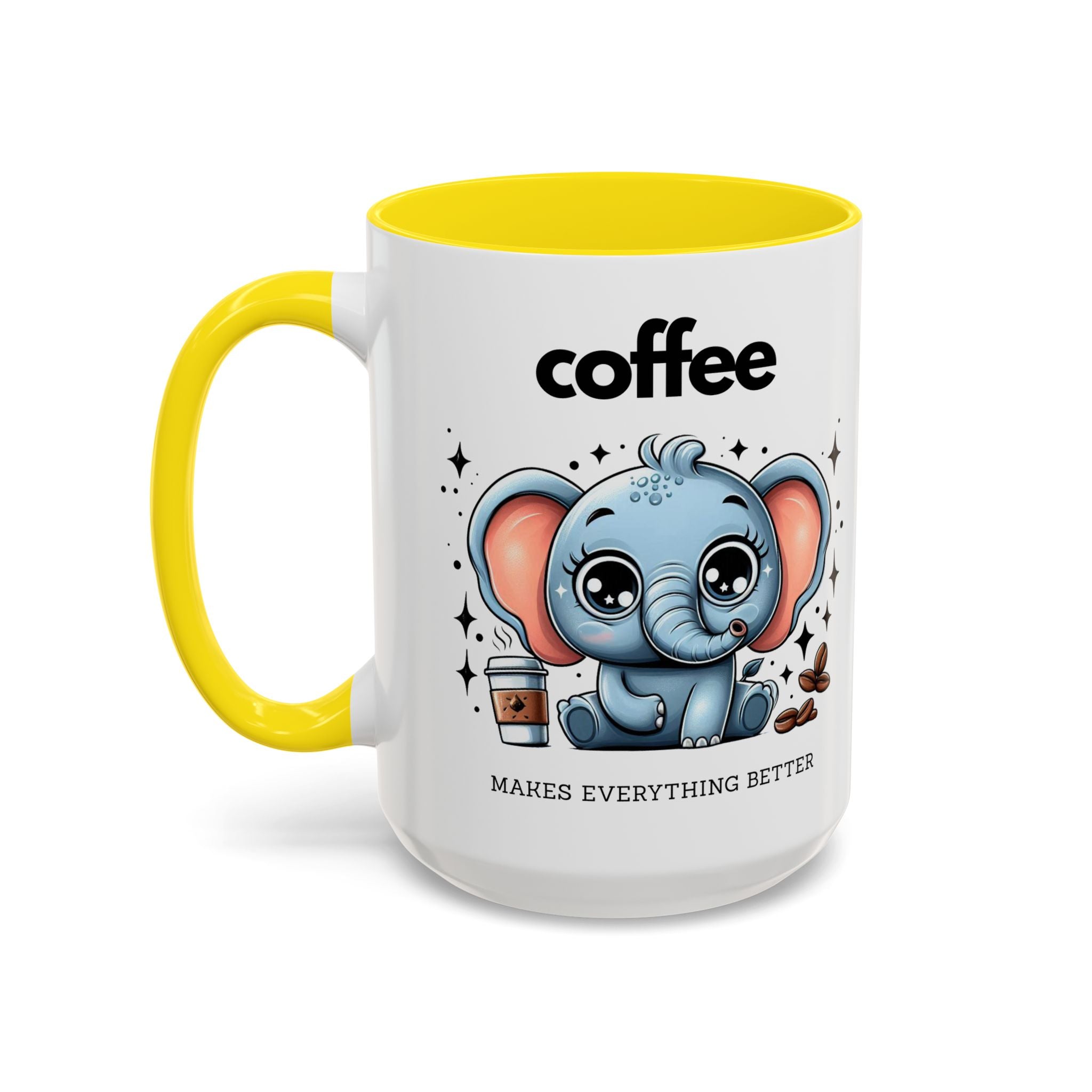 Adorable Elephant Coffee Mug | Cute Animal Gift | Perfect for Coffee Lovers | Mug for Home or Office | Birthday, Holiday Gift