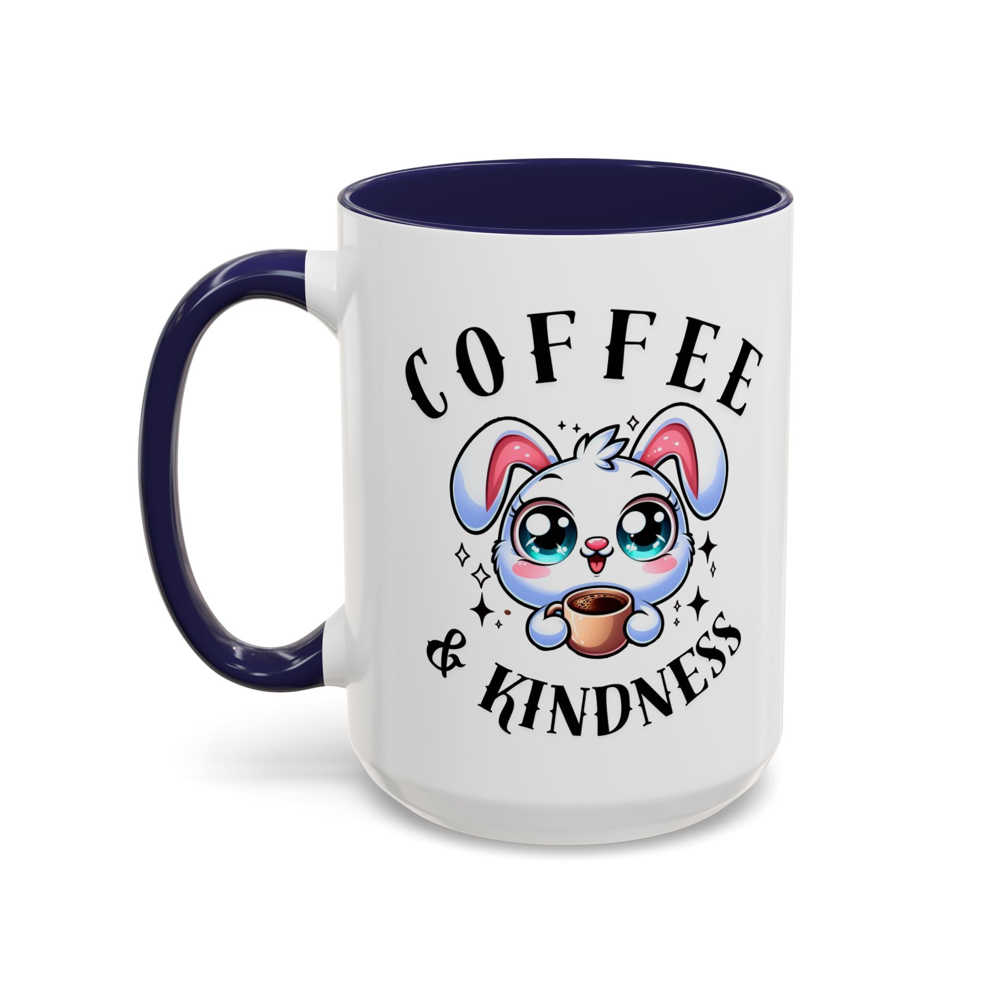 Cute Coffee Mug with Bunny Design, Funny Gift for Coffee Lovers, Perfect for Easter or Birthday, Ideal for Home & Office