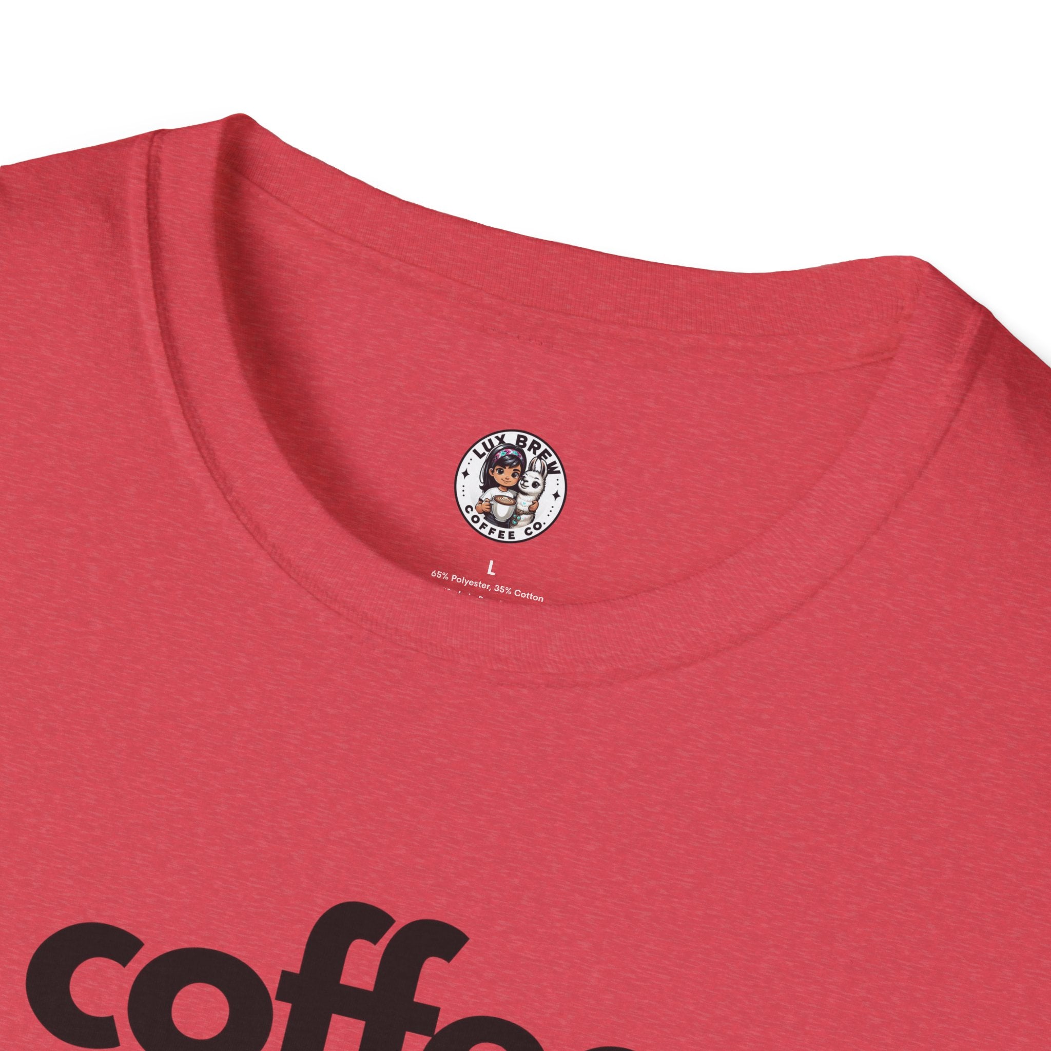 Coffee Makes Everything Better Cute Elephant Unisex Softstyle T-Shirt