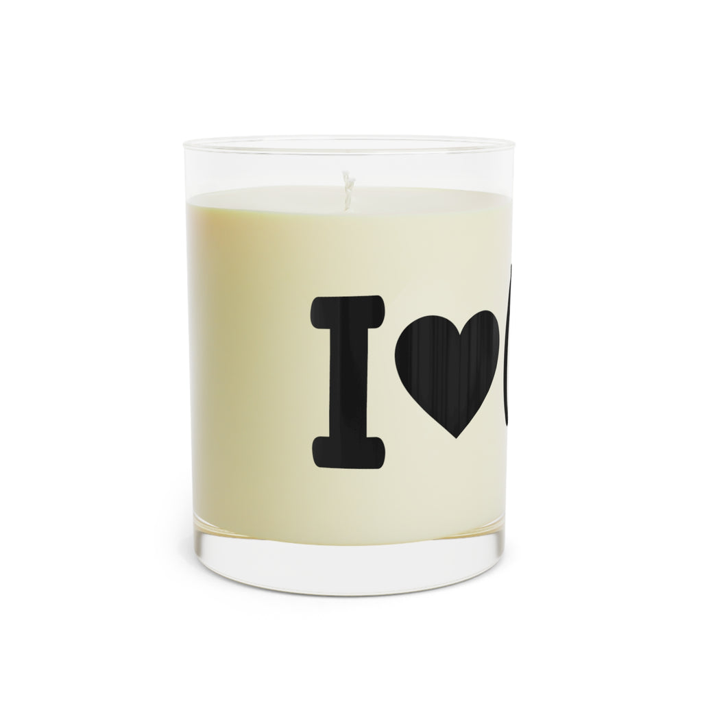 I Love Coffee Candle