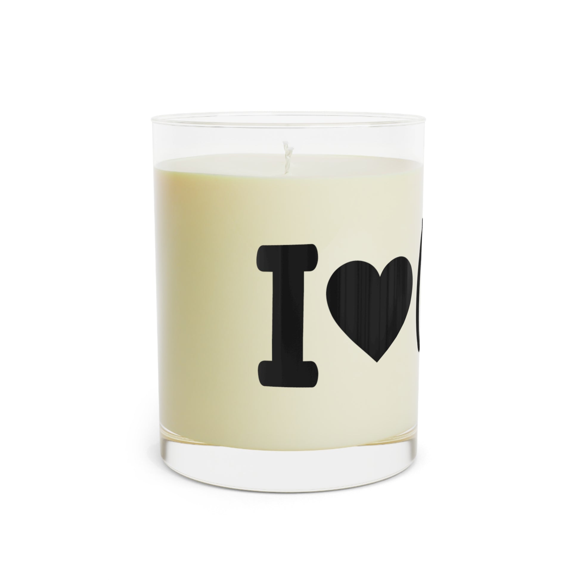 I Love Coffee Candle