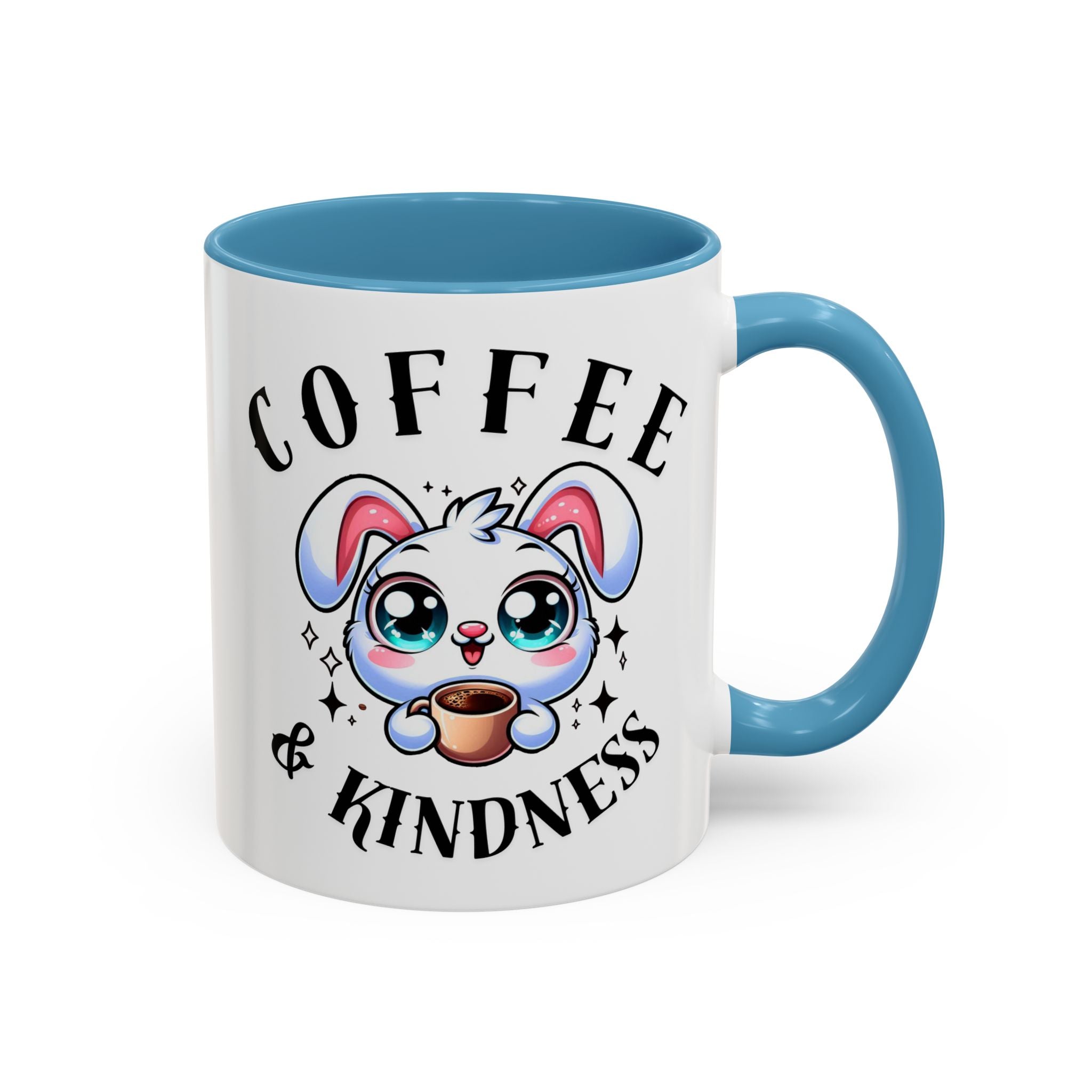 Cute Coffee Mug with Bunny Design, Funny Gift for Coffee Lovers, Perfect for Easter or Birthday, Ideal for Home & Office